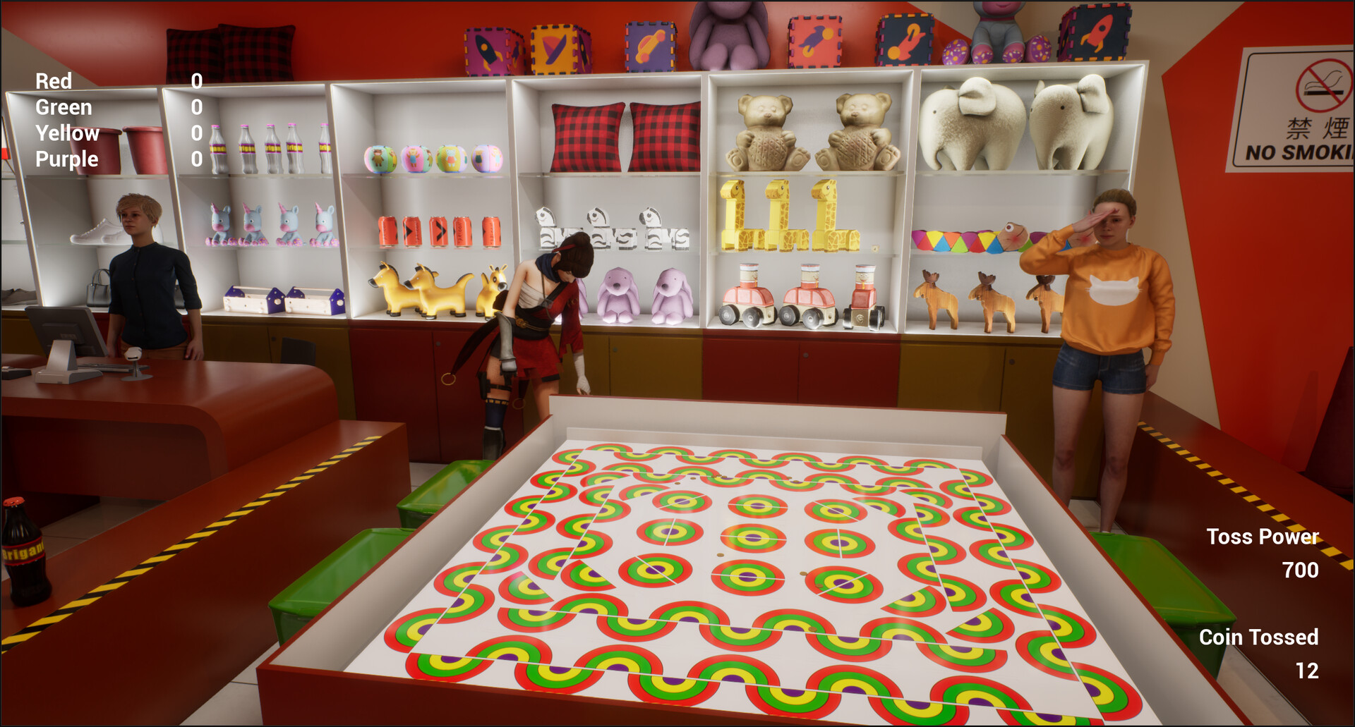 扔彩虹模擬器 | Coin Toss Rainbow Simulator screenshot 1