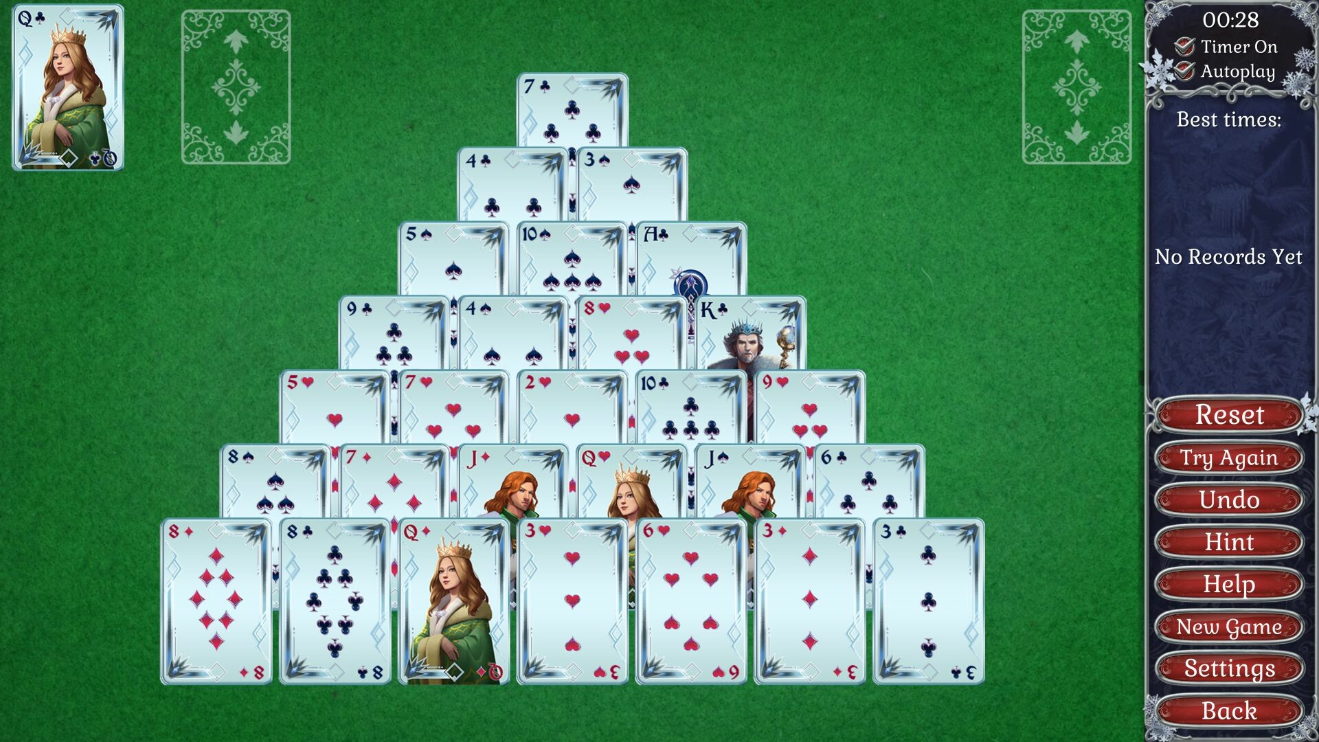 Jewel Match Solitaire Winterscapes 2 - Collector's Edition screenshot 6