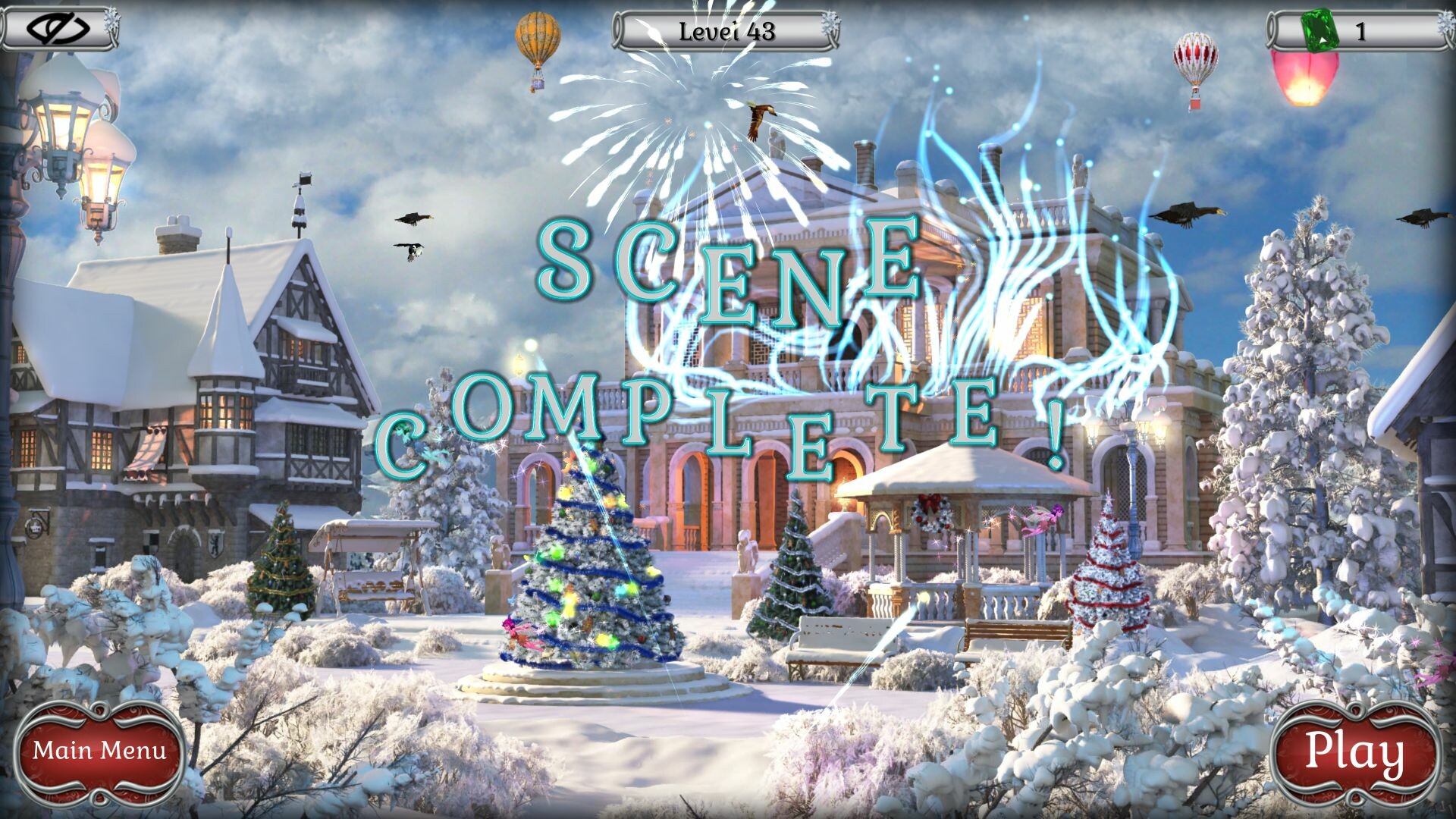 Jewel Match Solitaire Winterscapes 2 - Collector's Edition screenshot 16