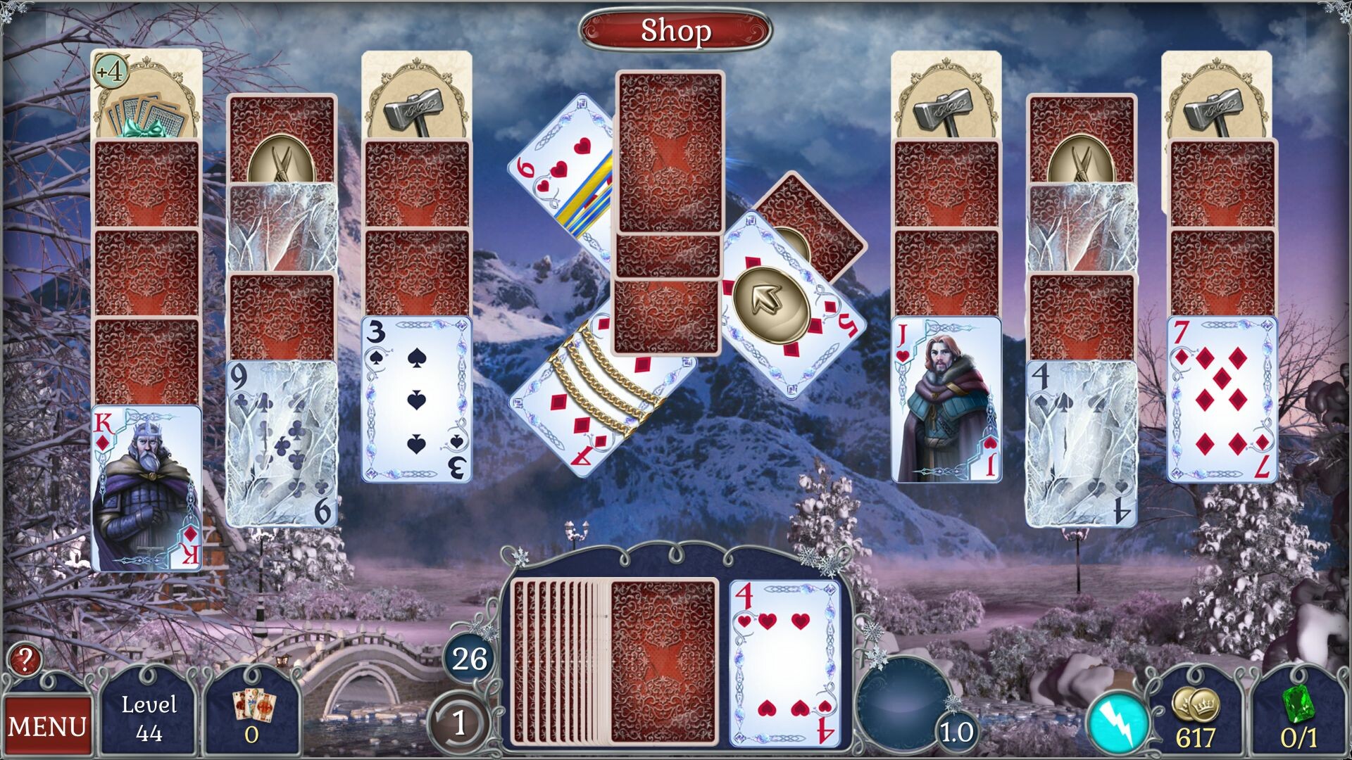 Jewel Match Solitaire Winterscapes 2 - Collector's Edition screenshot 13