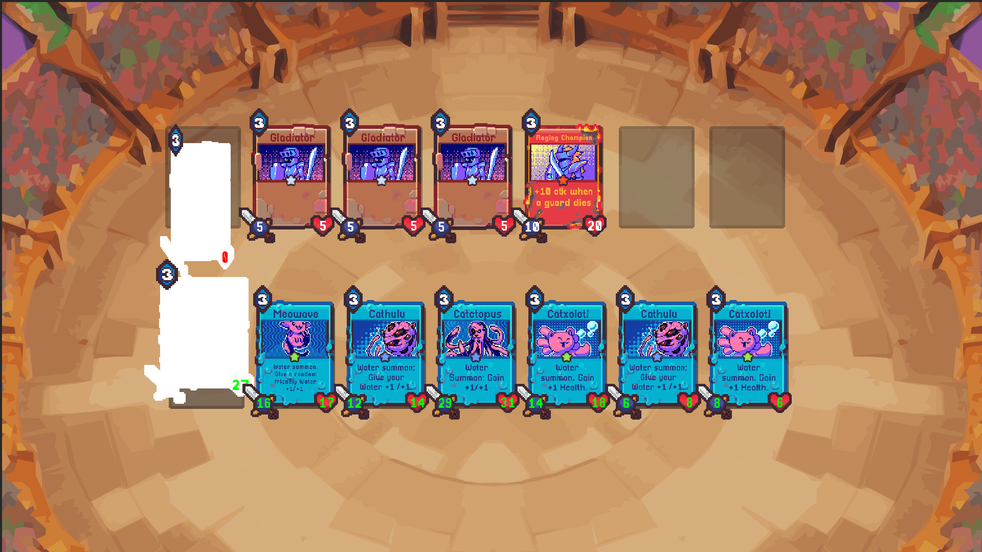 Spellcats: Auto Card Tactics - Prologue screenshot 1
