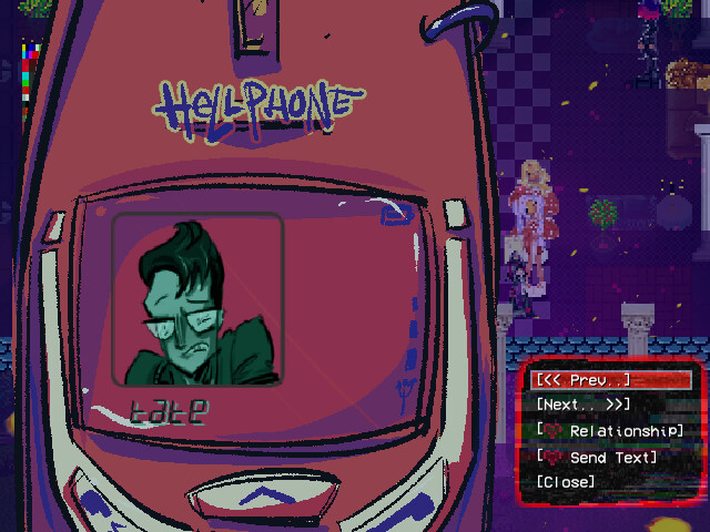 Slasher U: An 18+ Horror Movie Dating Sim, Act 1 screenshot 2