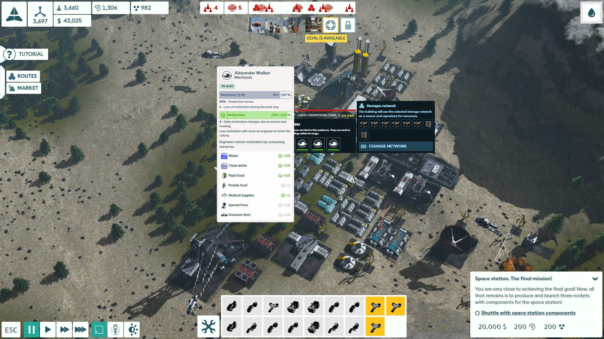 Oasis Mission: Colony Sim screenshot 13