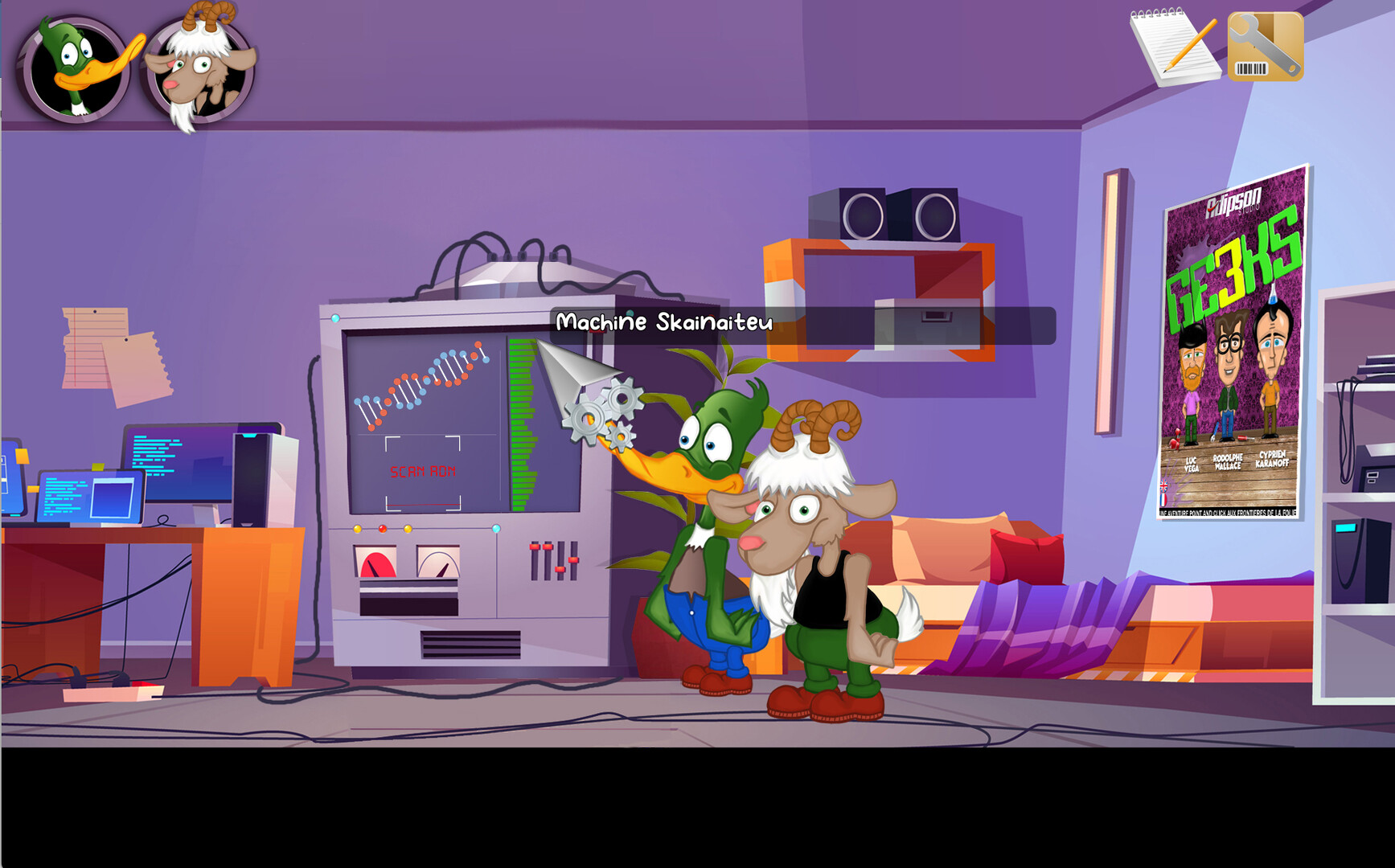 Magret & FaceDeBouc "The buddy-buddy case" screenshot 6