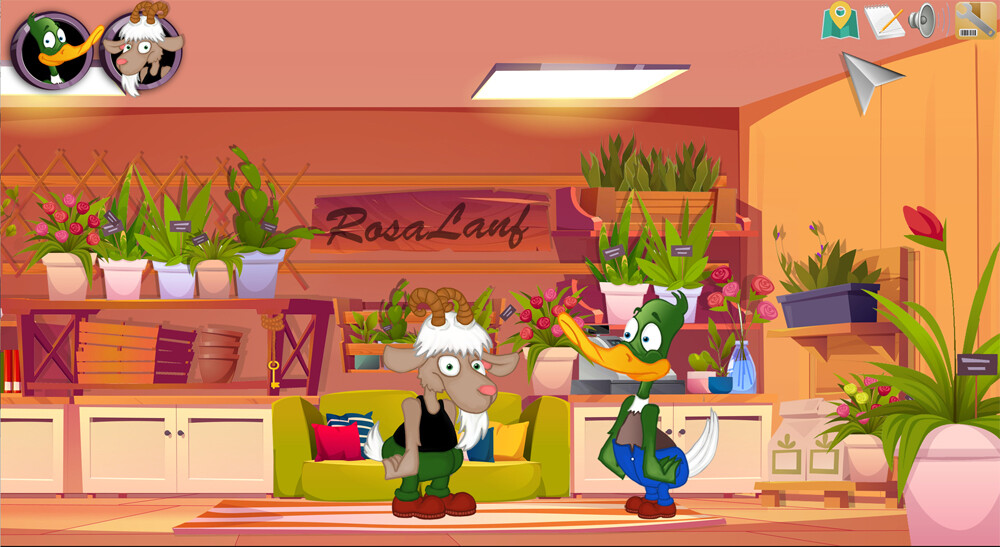 Magret & FaceDeBouc "The buddy-buddy case" screenshot 5