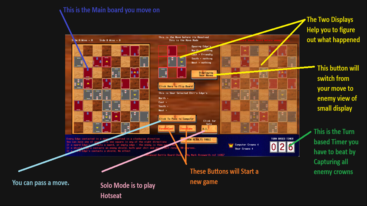 Swords & Shields AdvBattleBoard screenshot 1