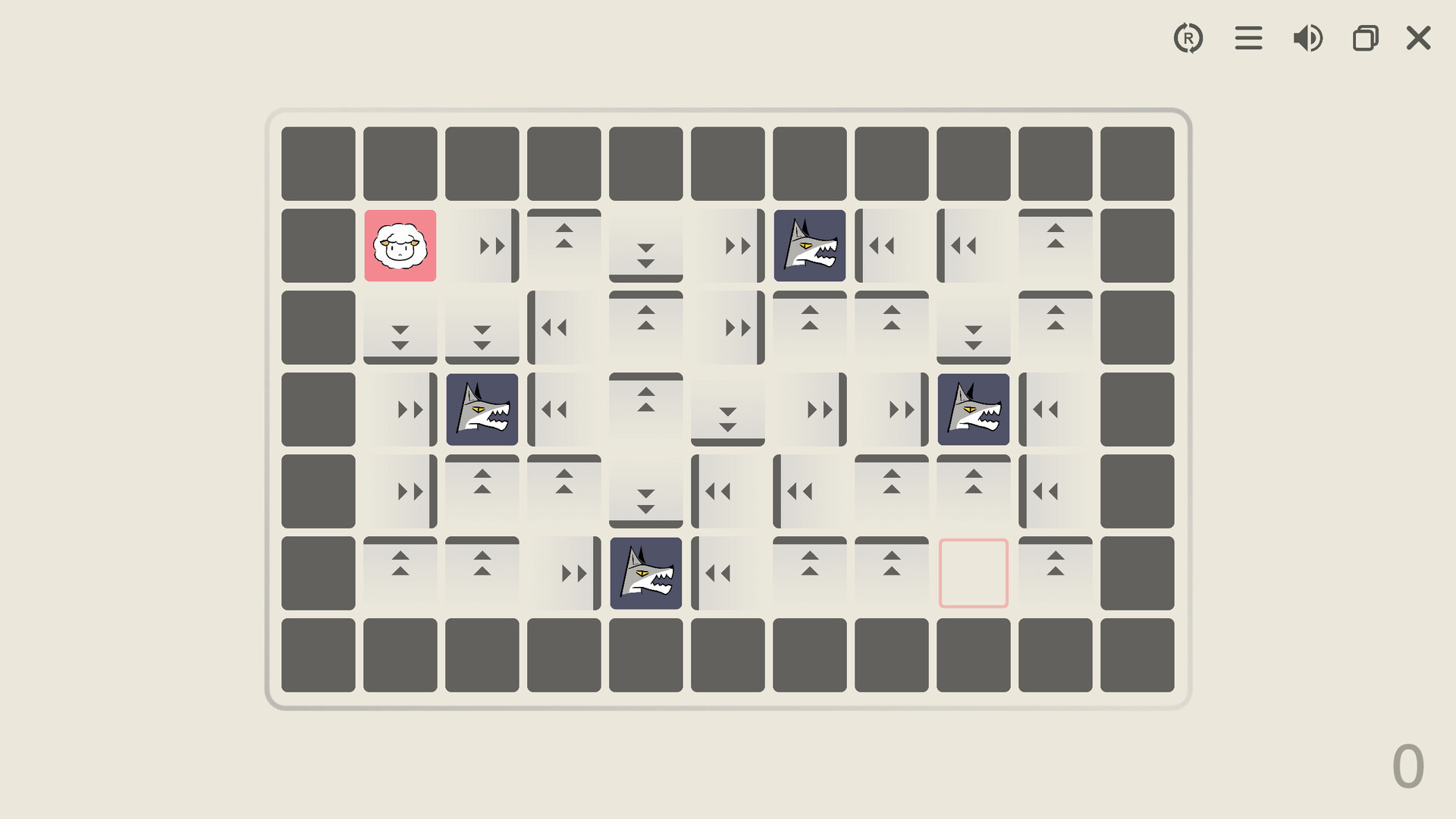 Wolf Sheep Cabbage screenshot 4
