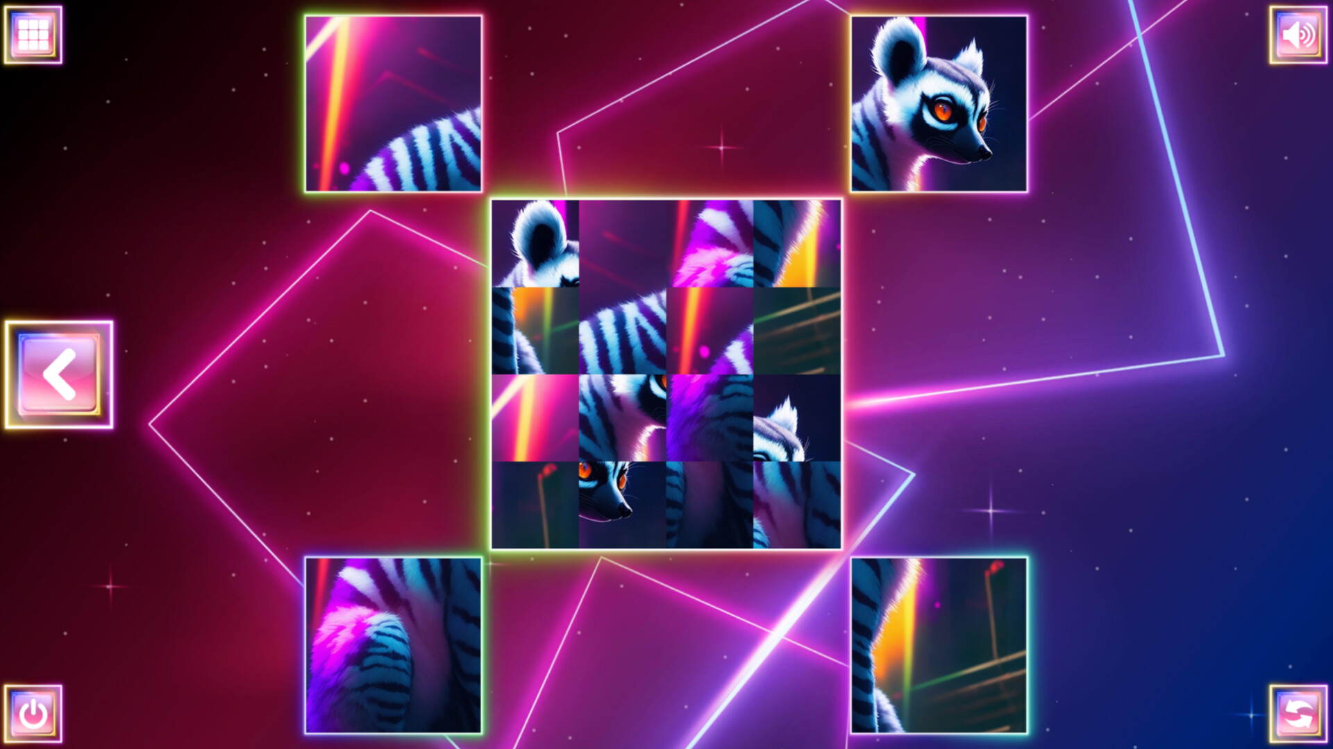 Neon Fantasy: Monkeys screenshot 3