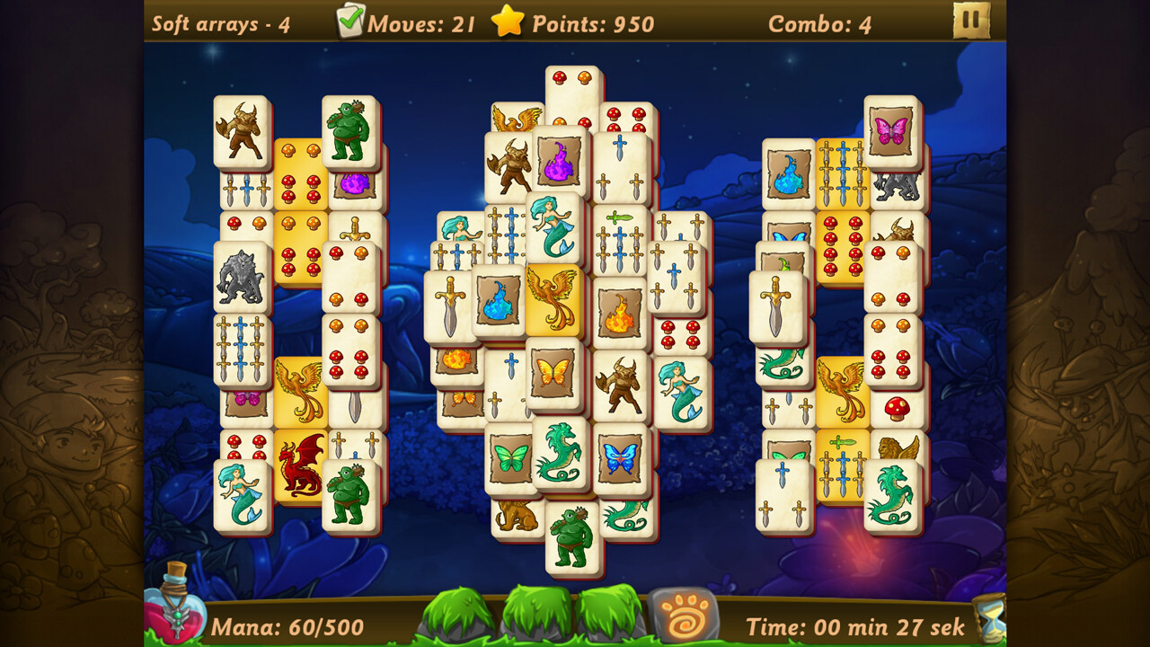 Elves vs Goblins Mahjongg World screenshot 7