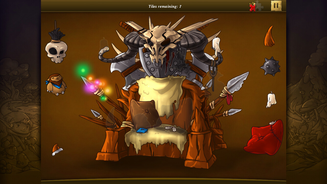 Elves vs Goblins Mahjongg World screenshot 5