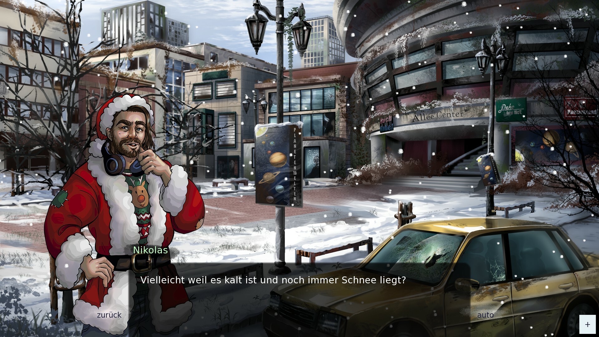 Shopping in a Winter Zombieland screenshot 2