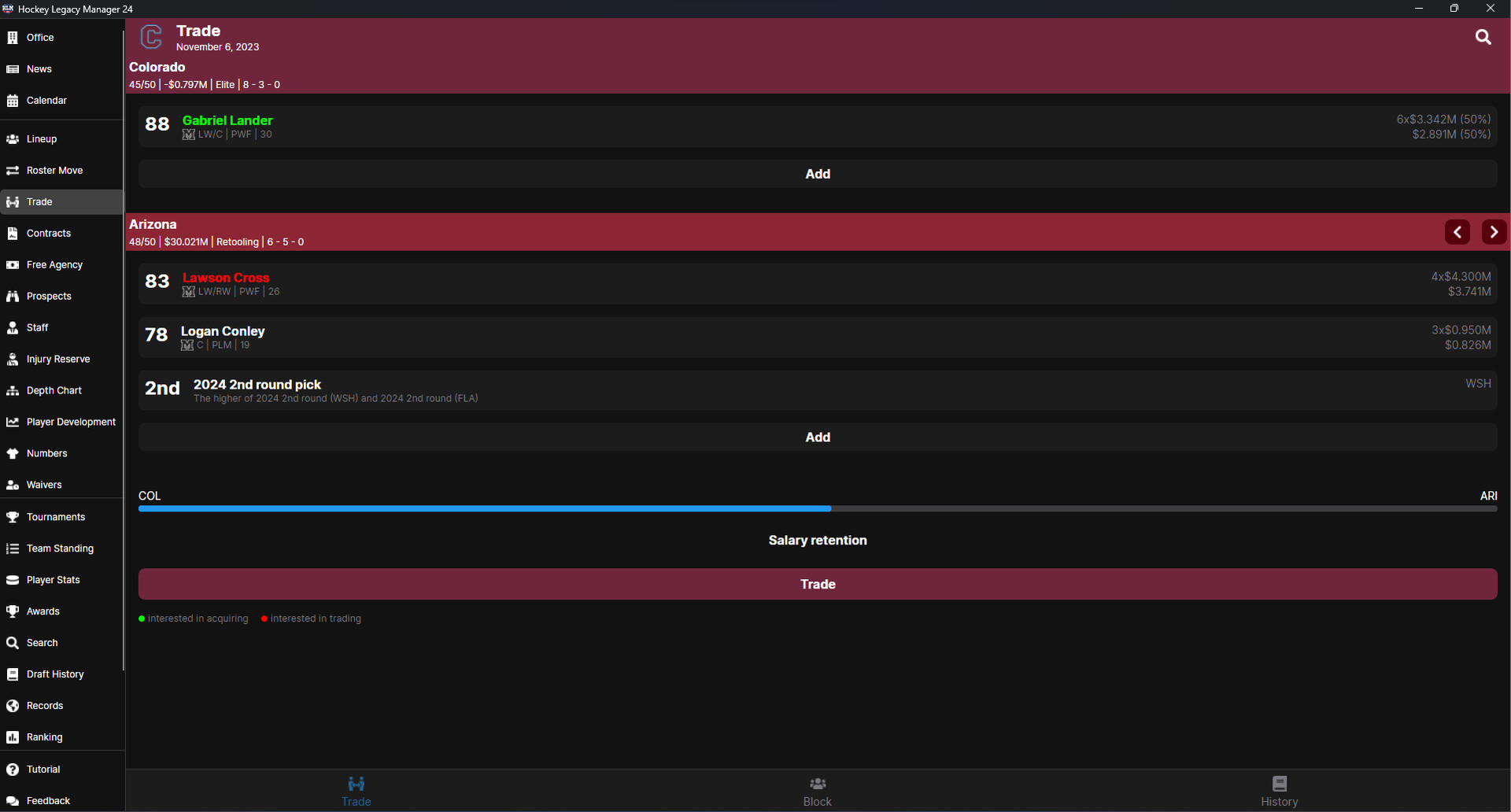 Hockey Legacy Manager 24 screenshot 9