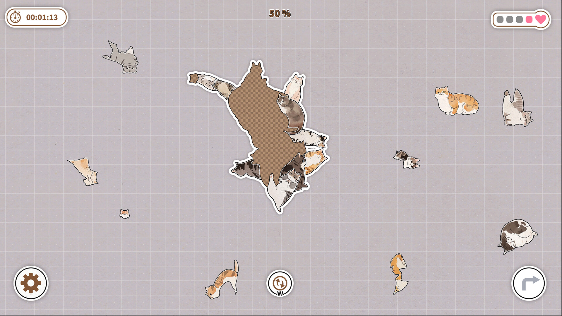 Cats Huddled Together 挤在一起的猫猫们 screenshot 11