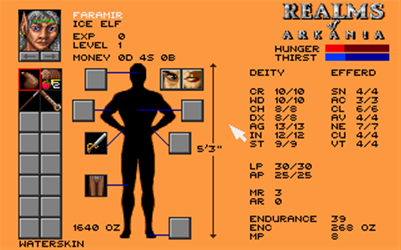 Realms of Arkania 1 - Blade of Destiny Classic screenshot 8