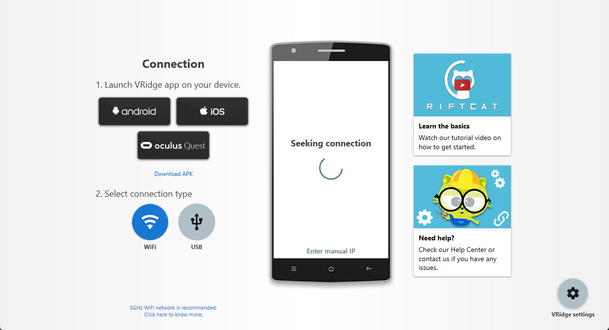 VRidge screenshot 4