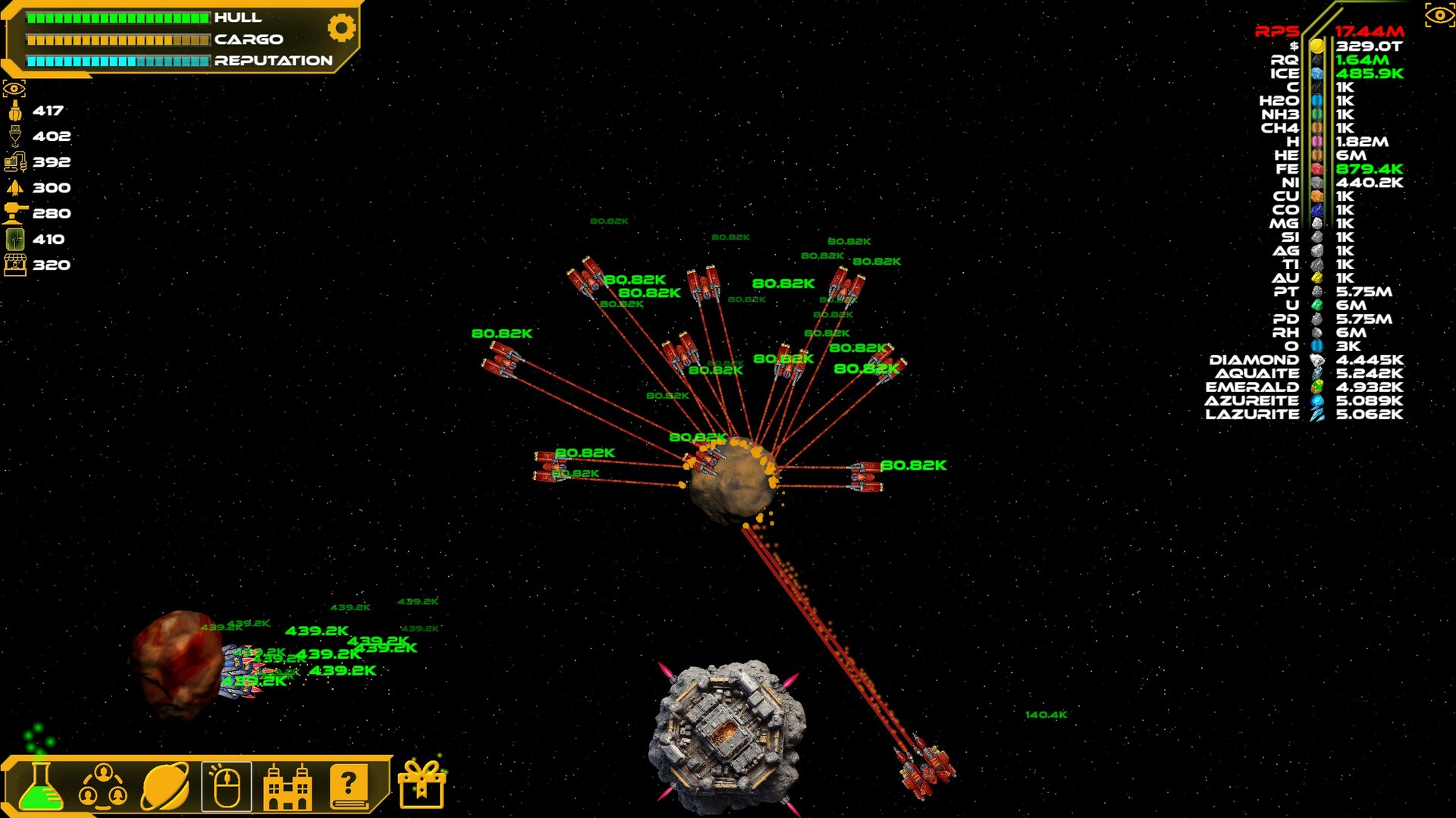 Space Miner - Idle Adventures screenshot 2