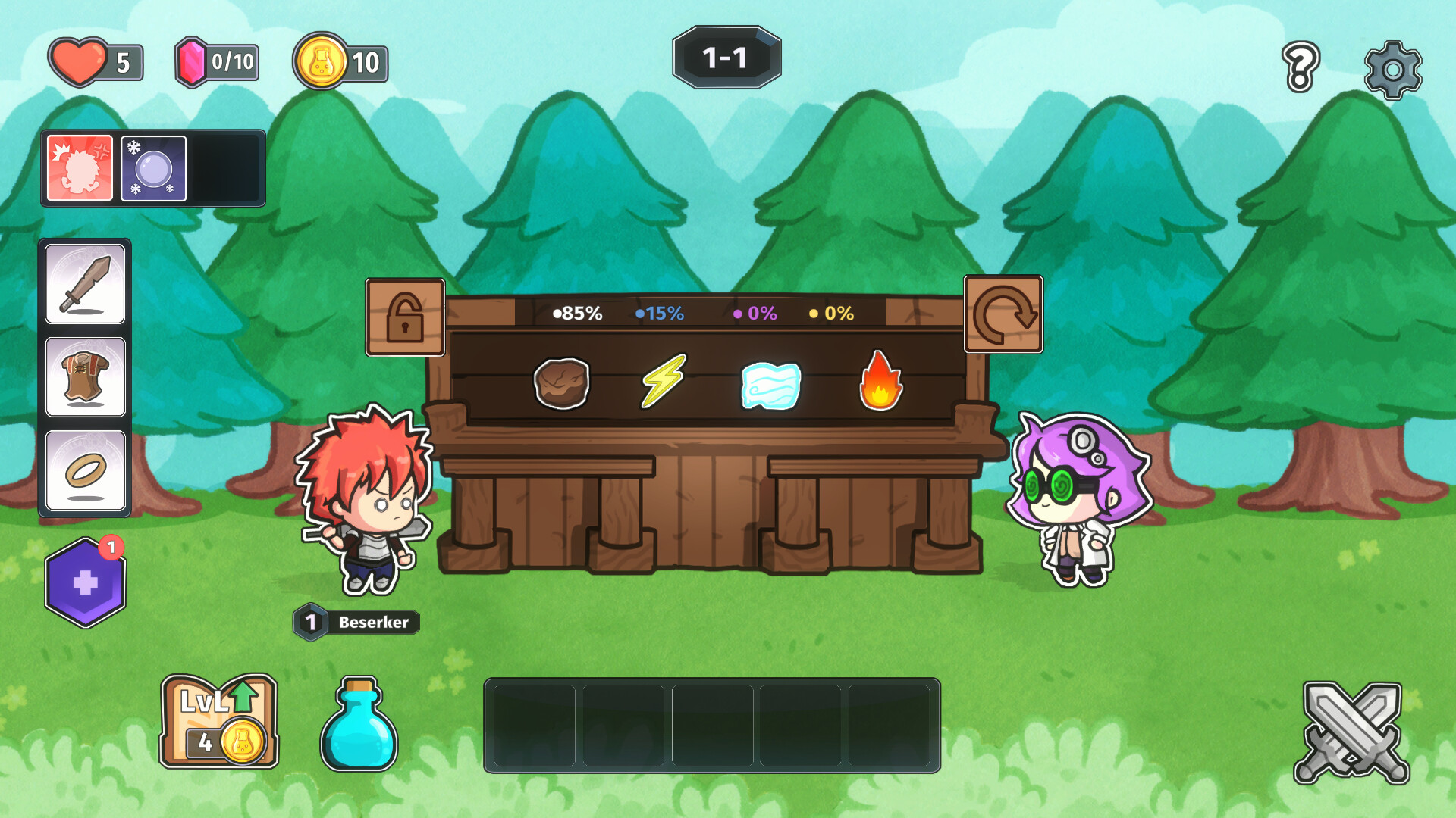 Combat Alchemy: Autobattler screenshot 1