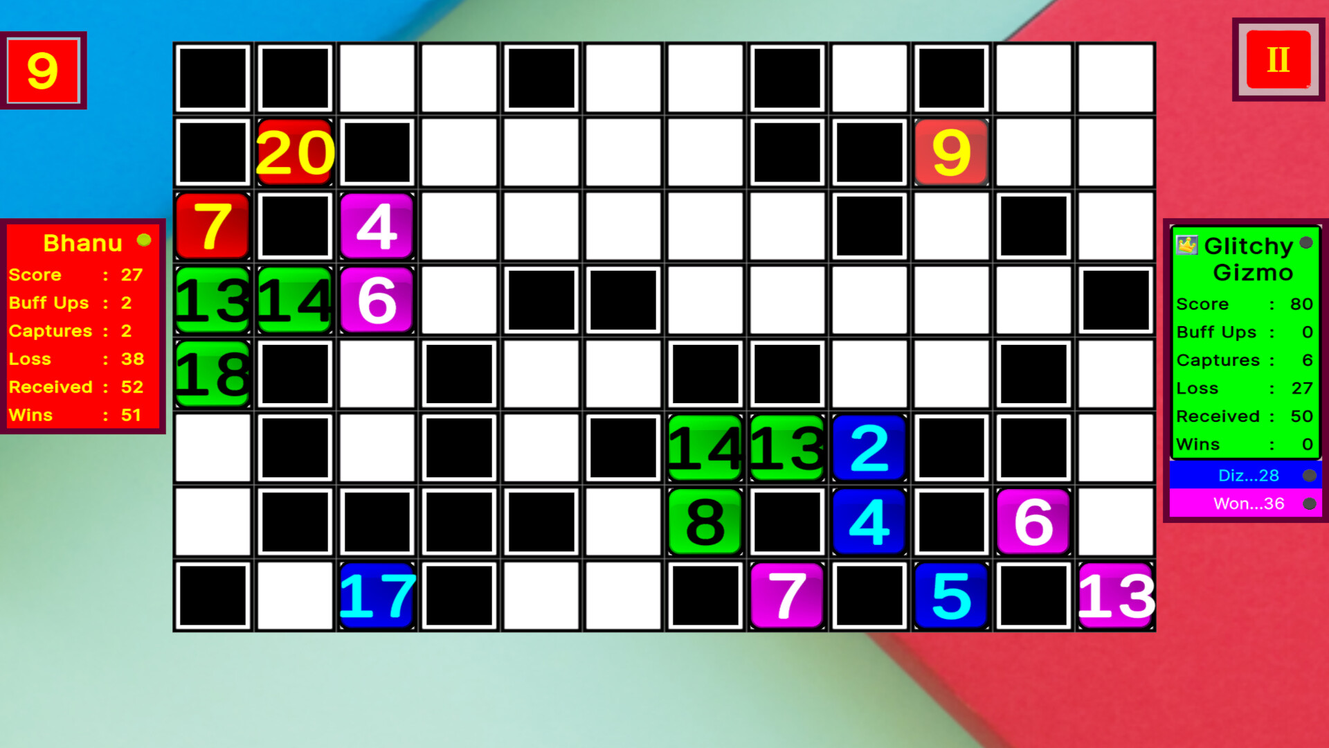 Squares Proximity screenshot 2