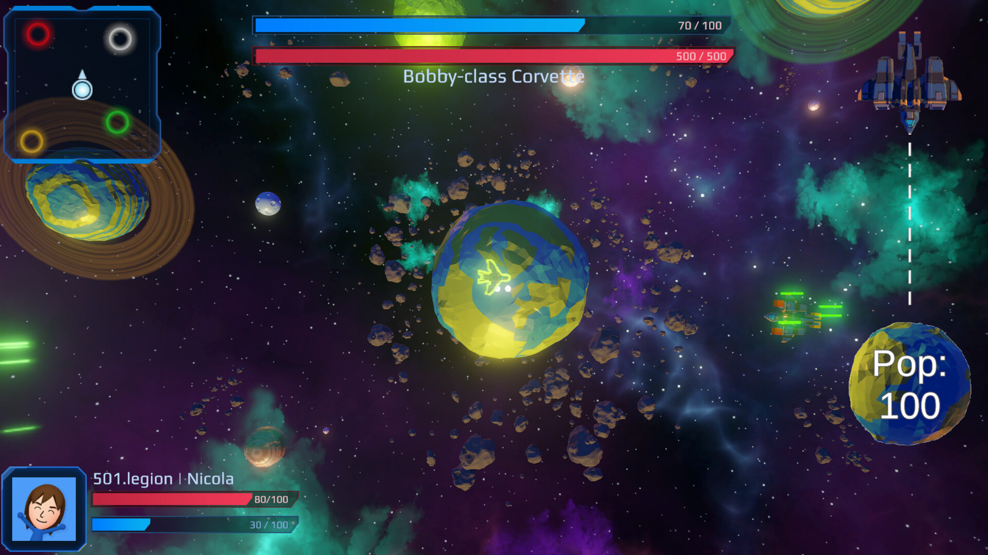 Galaxy At War screenshot 3