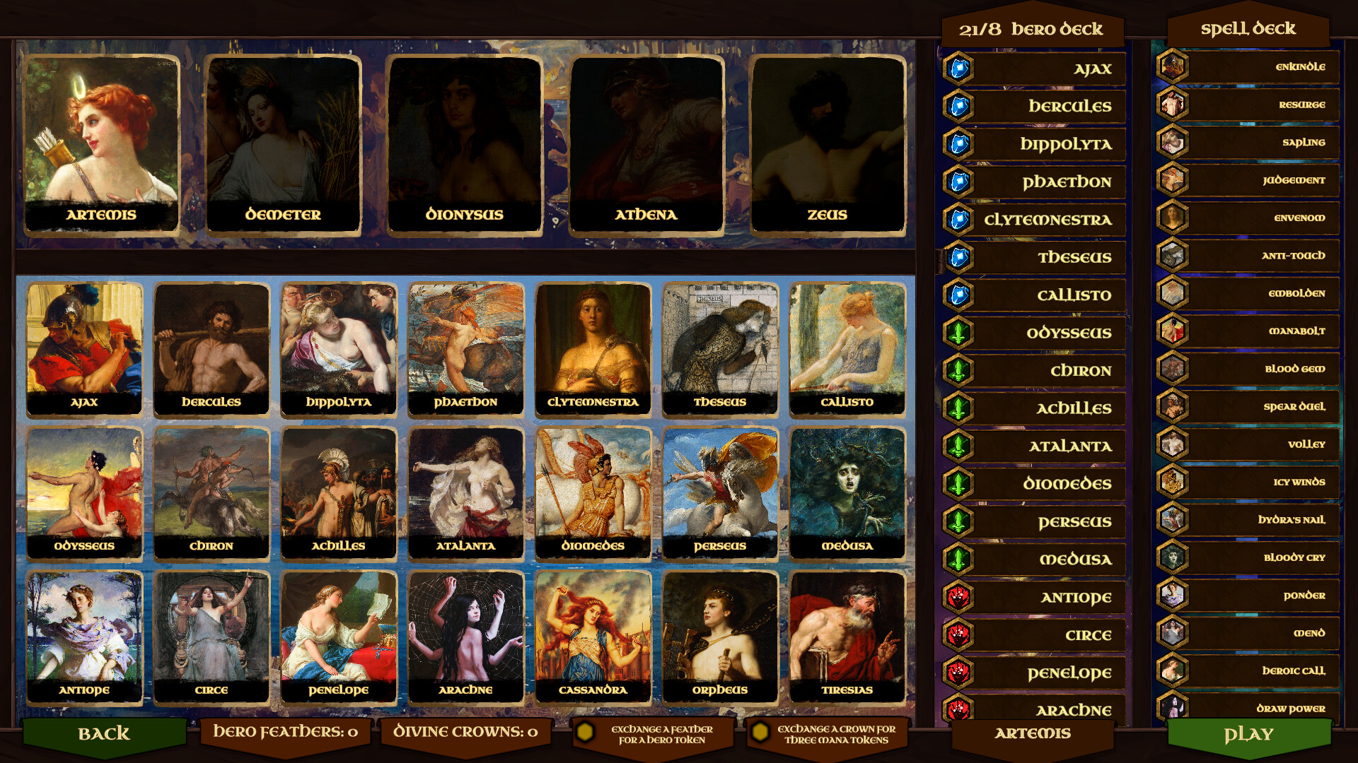 Cards of Divinity screenshot 3