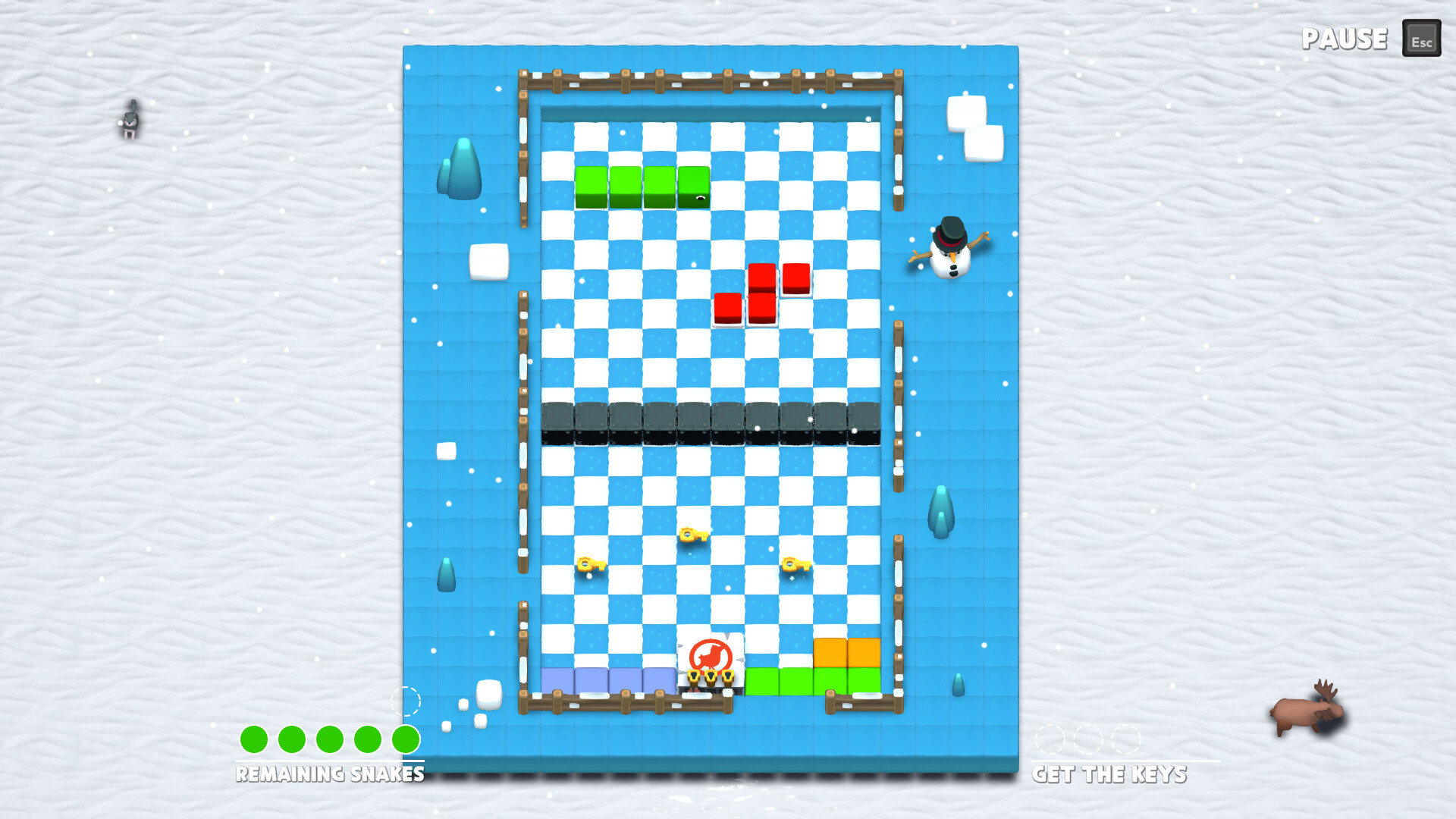 Snaketris: Rescue 'em all screenshot 3