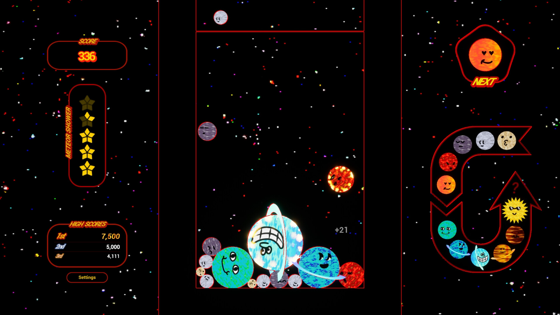 Planet Suika screenshot 1