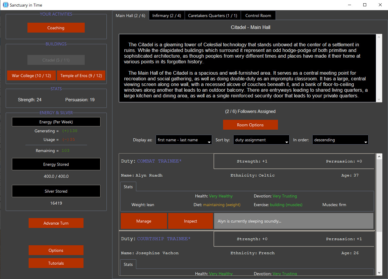 Sanctuary in Time screenshot 2