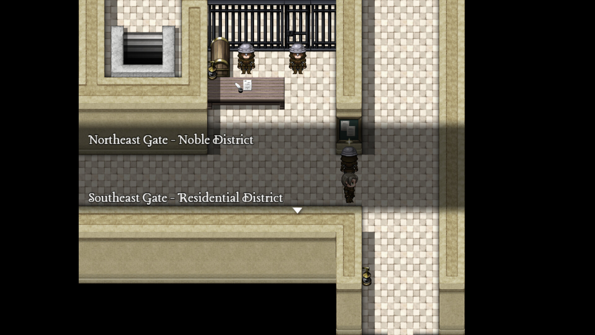The Black Guards of Odom - Desert Town Prison screenshot 1