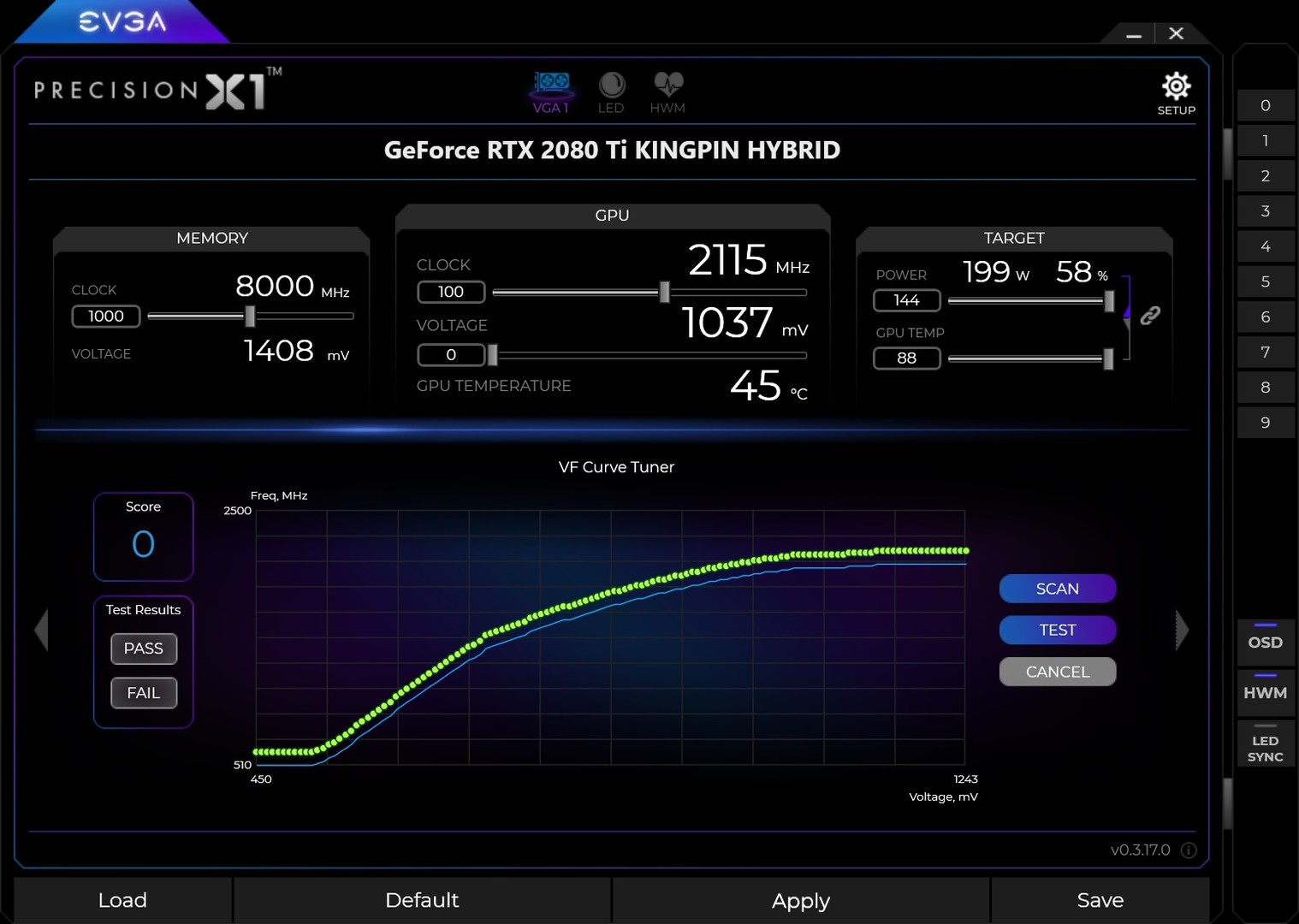 EVGA Precision X1 screenshot 4