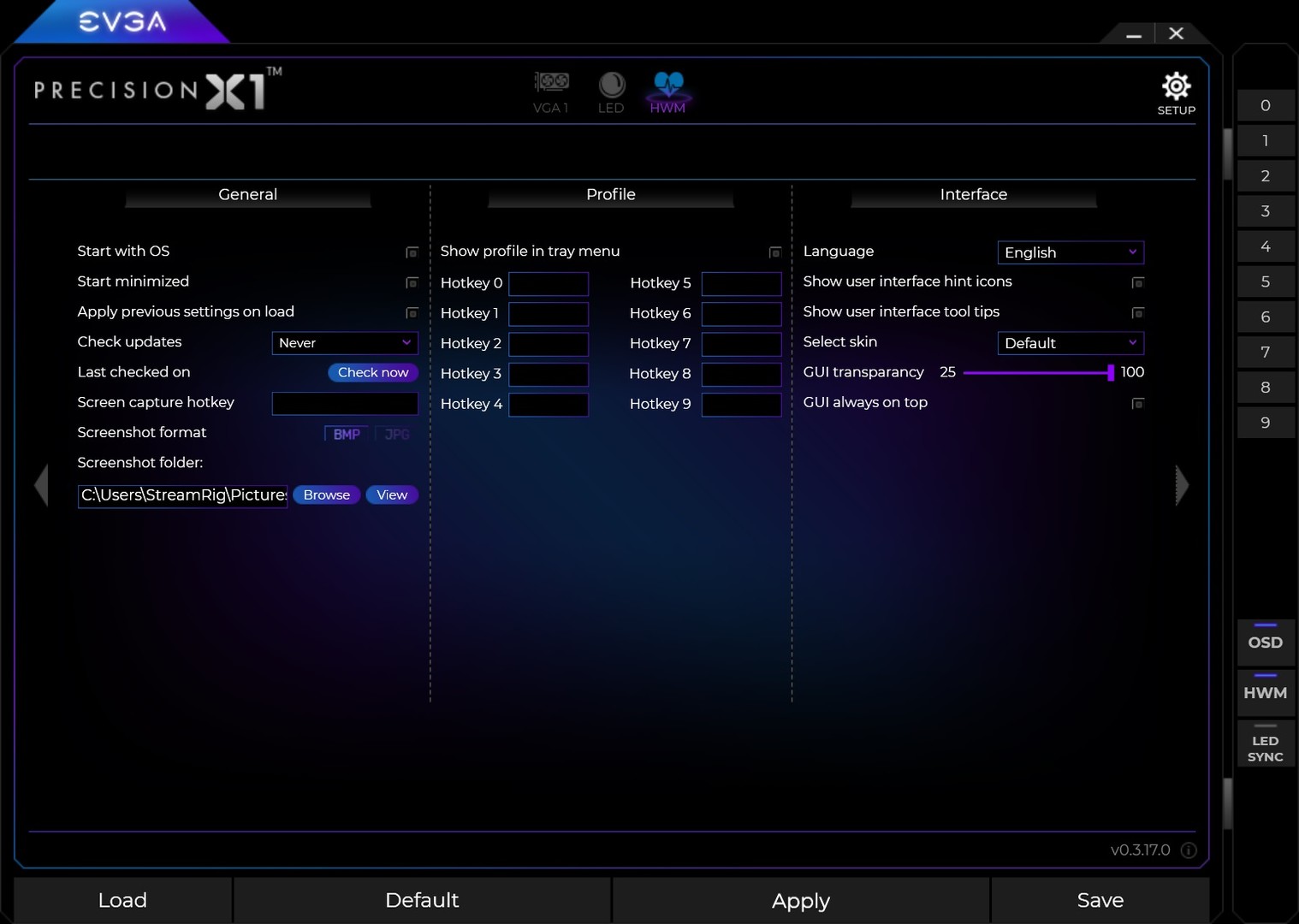 EVGA Precision X1 screenshot 7