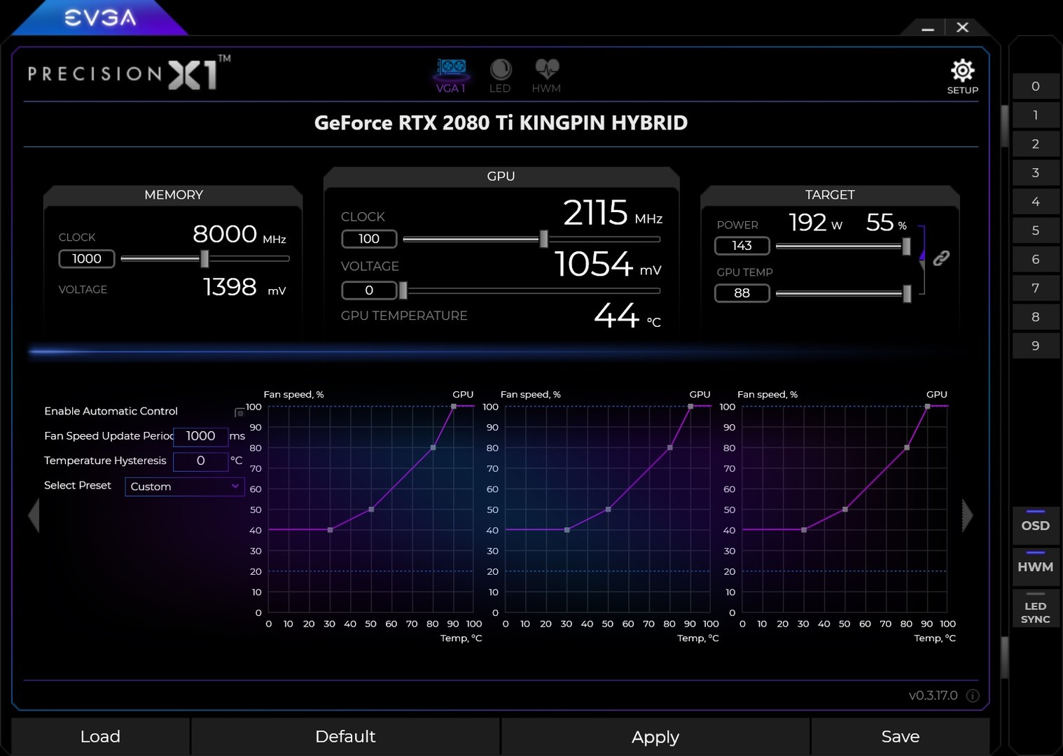 EVGA Precision X1 screenshot 8