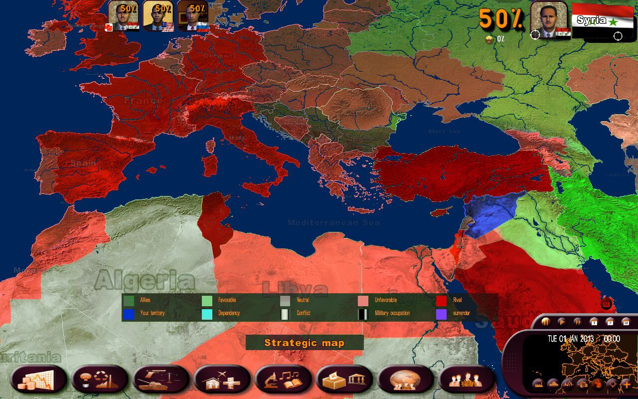 Masters of the World - Geopolitical Simulator 3 screenshot 7