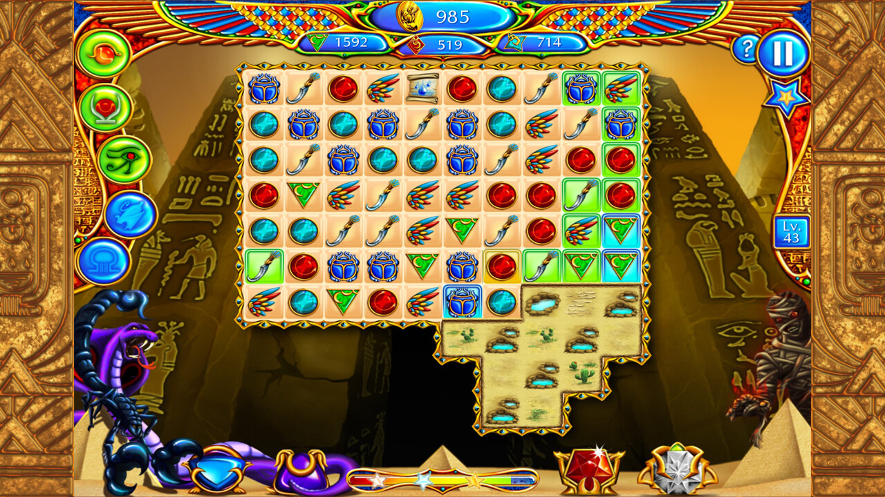 Legend of Egypt - Jewels of the Gods screenshot 1