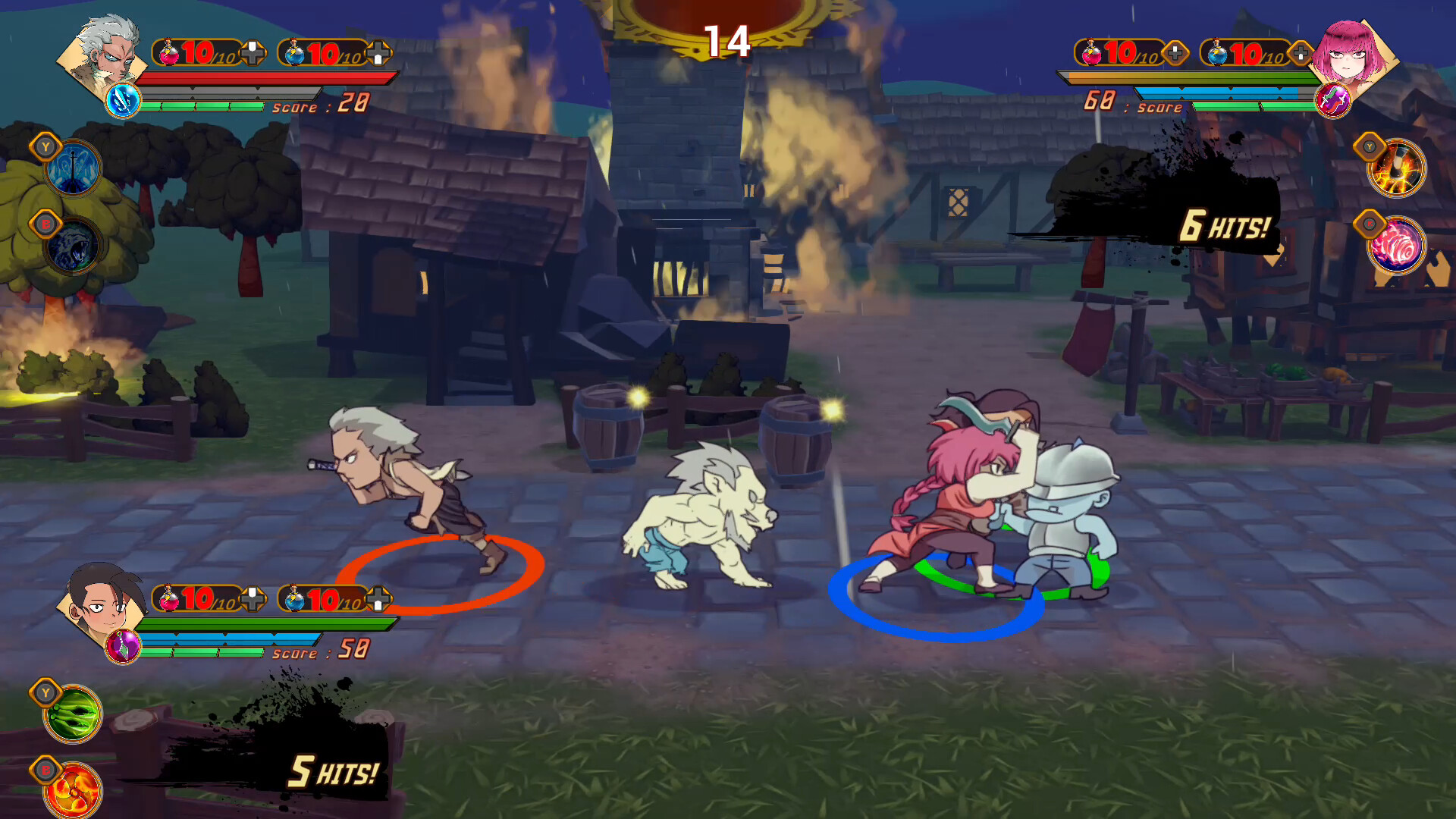 Unrivaled Heroes: 2.5D Brawler screenshot 9
