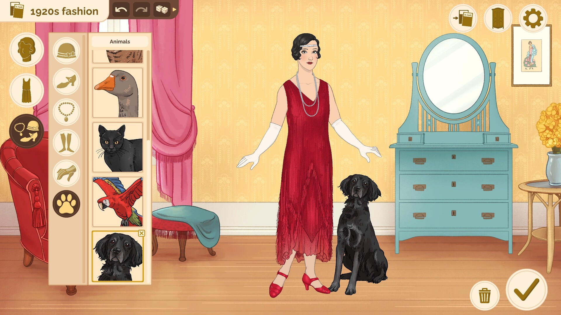 Historical Fashion Dress Up screenshot 6