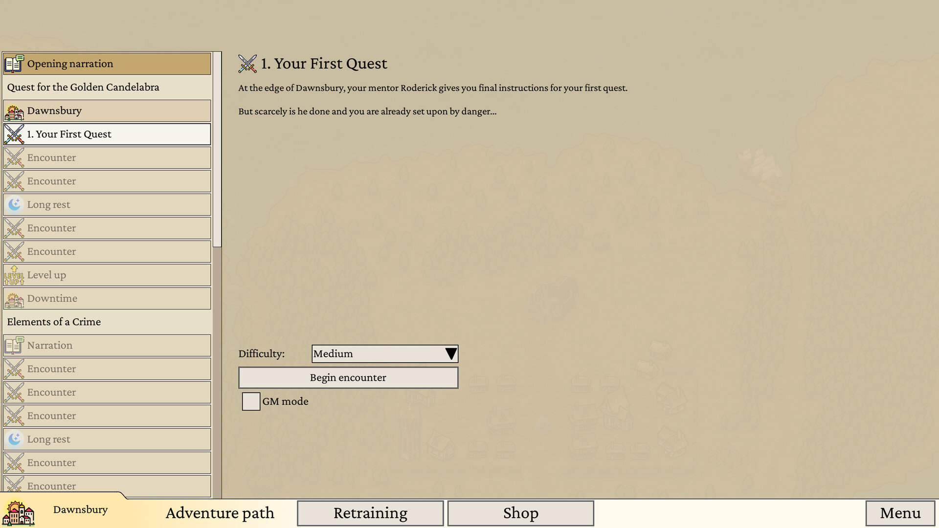 Dawnsbury Days screenshot 18