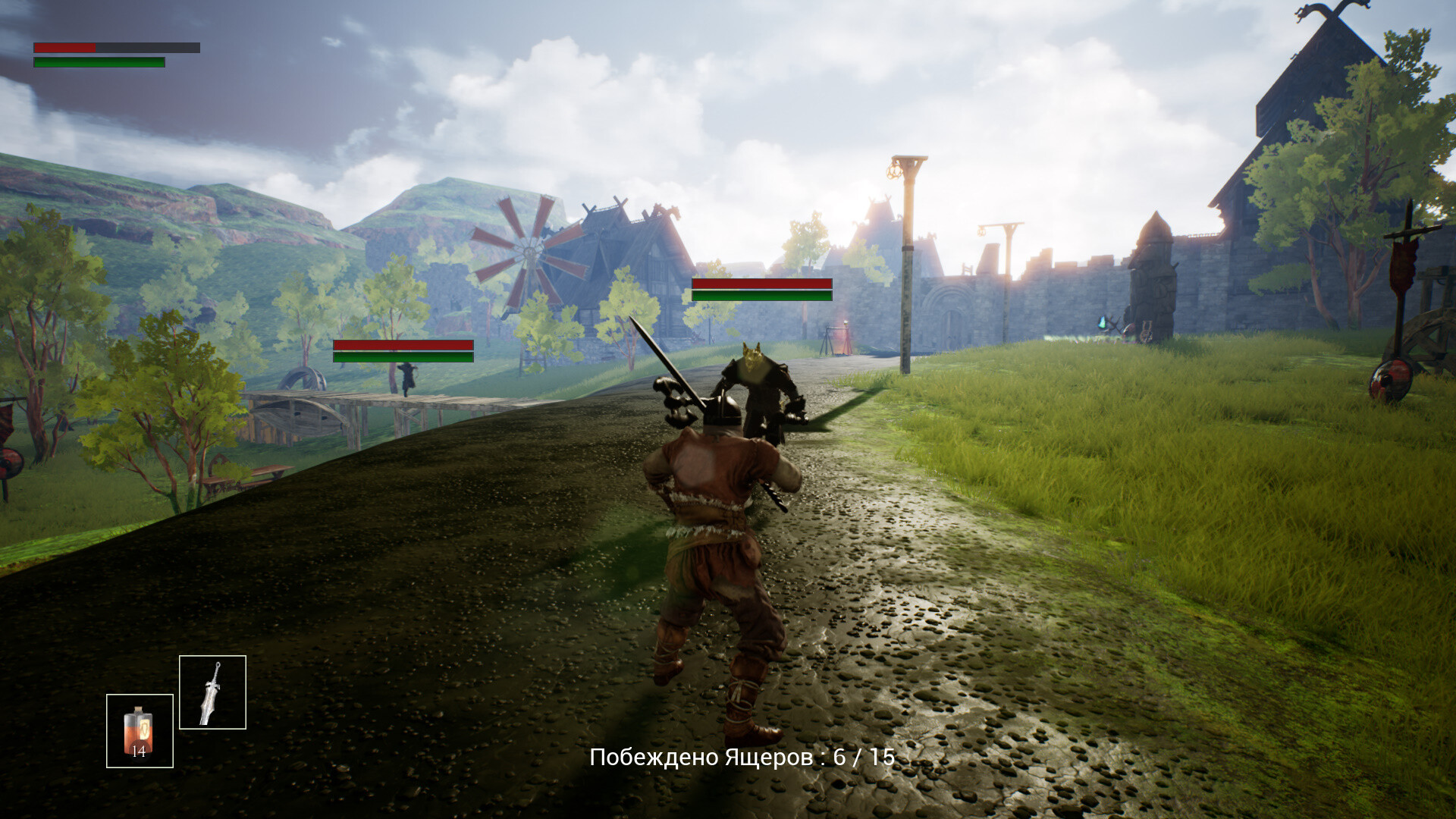 ANCIENT RUS VS LIZARDS screenshot 3