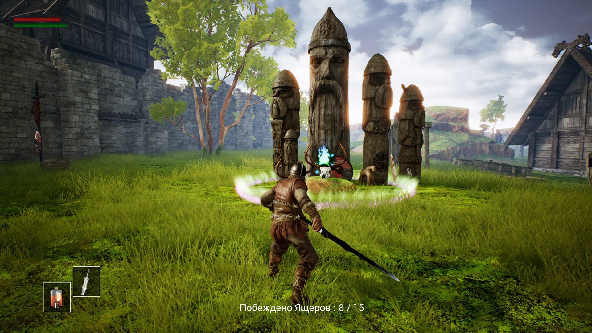 ANCIENT RUS VS LIZARDS screenshot 2