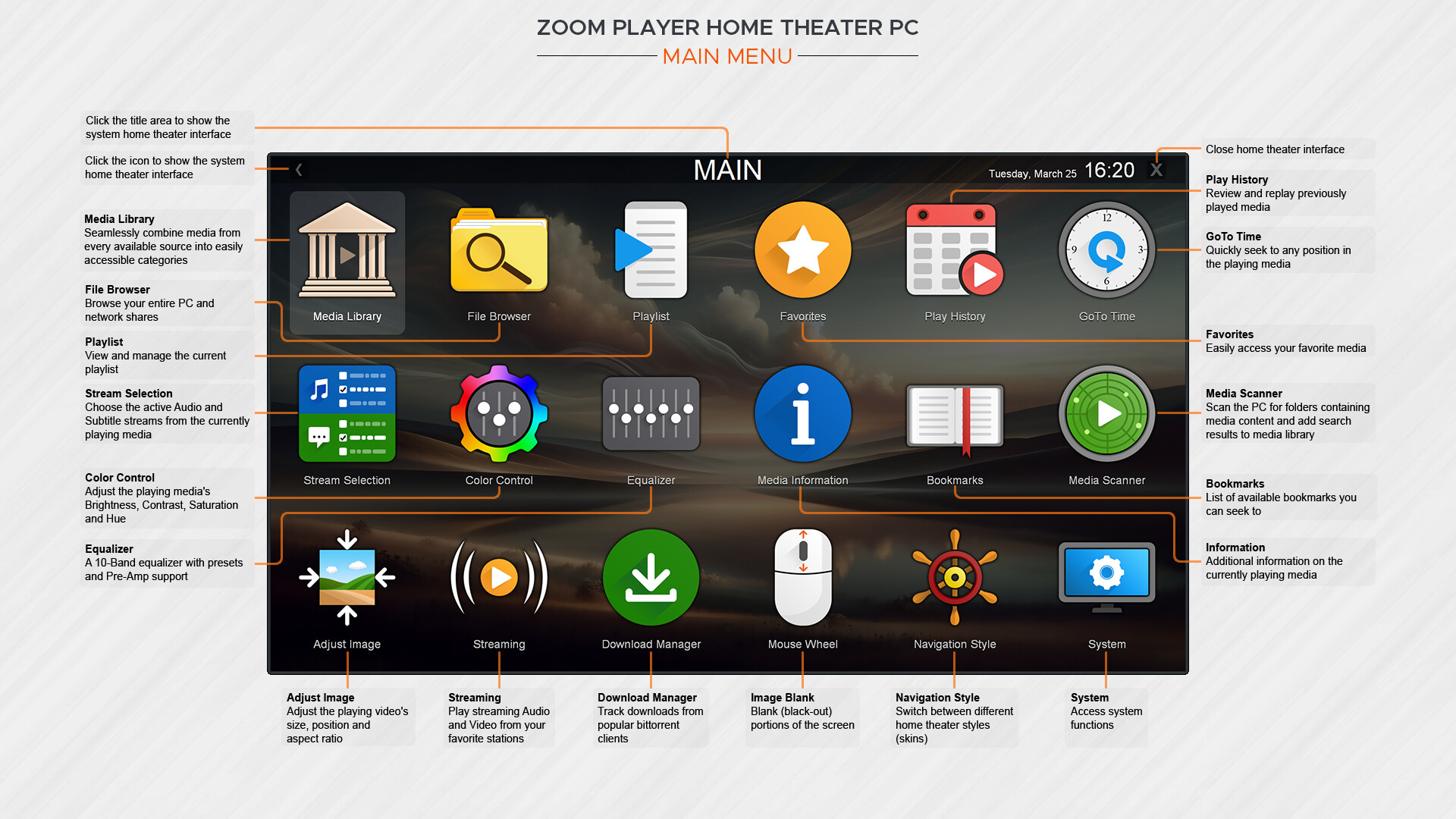 Zoom Player : Steam Edition screenshot 19