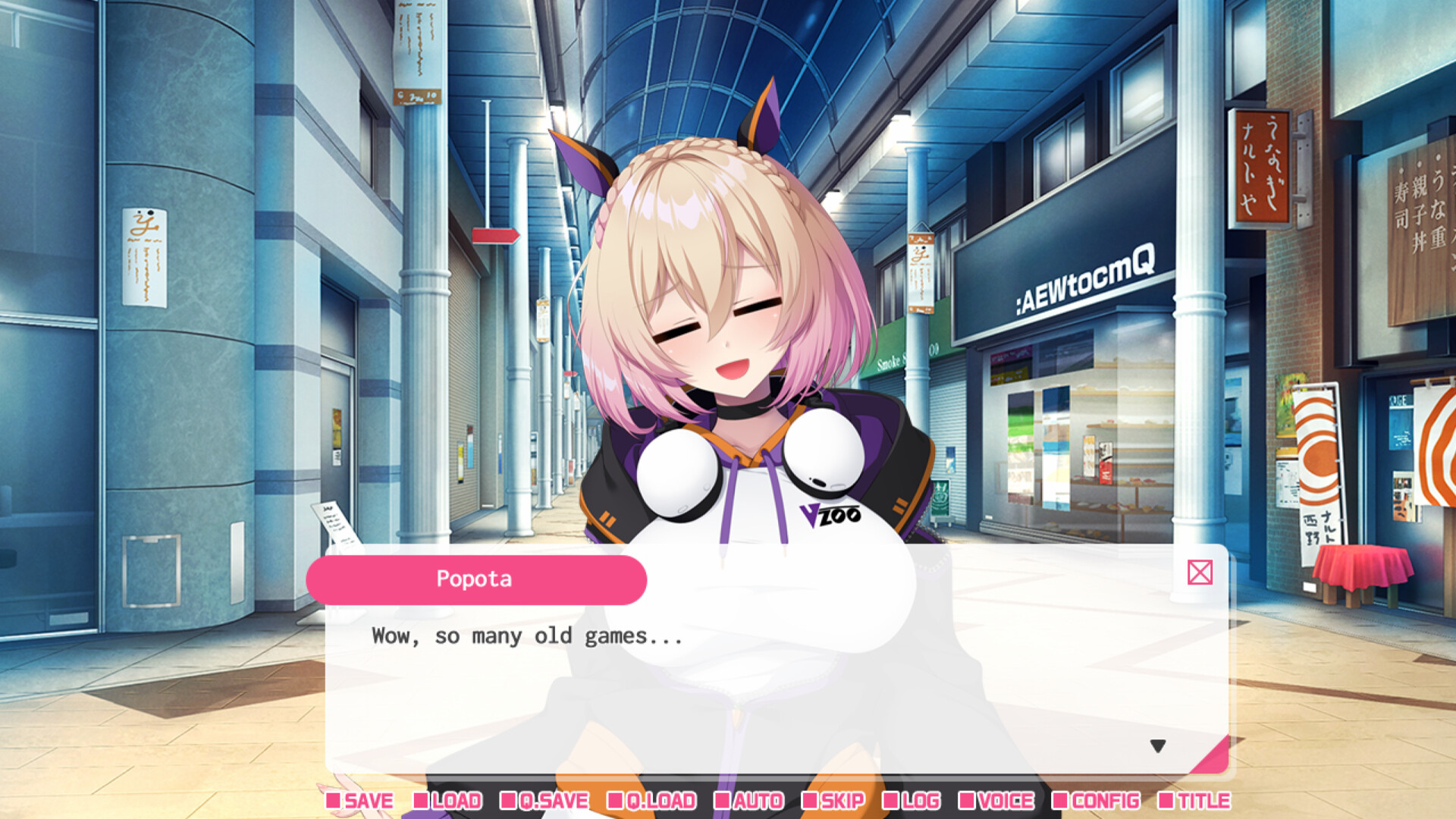 My oshi vtuber jumped through the screen and now we're living together: Chill and vibey beast girl game streamer screenshot 4
