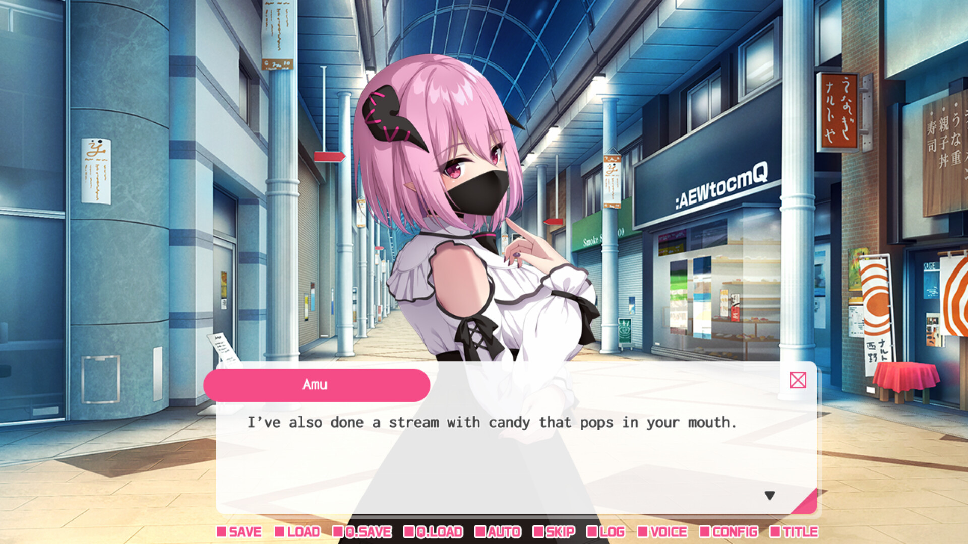 My oshi vtuber jumped through the screen and now we're living together: Slightly psycho succubus ASMR streamer screenshot 5