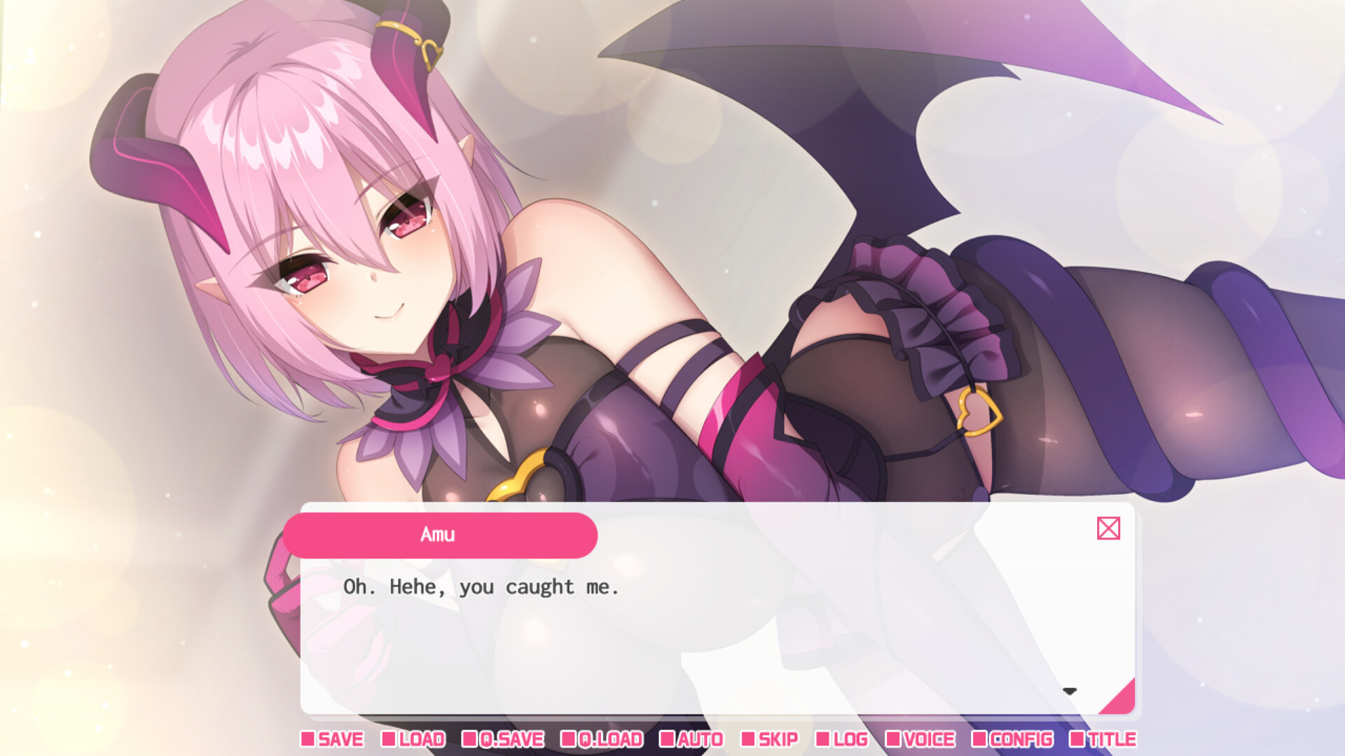 My oshi vtuber jumped through the screen and now we're living together: Slightly psycho succubus ASMR streamer screenshot 1