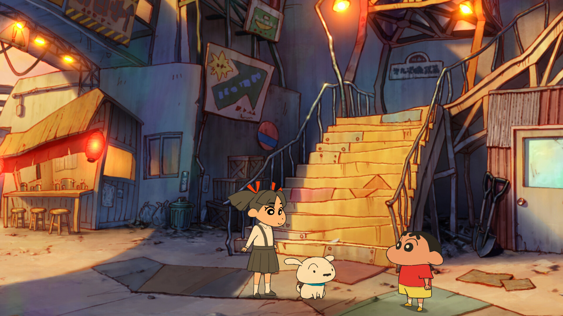 Shin chan: Shiro and the Coal Town screenshot 13