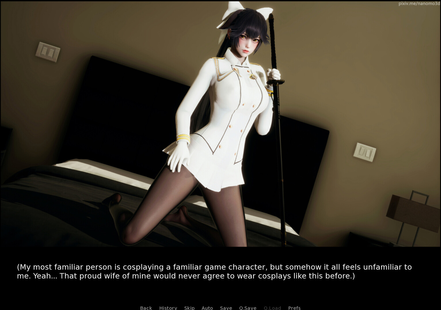 CuckoldxCosplay 绝色扮演 ネトラレイヤー 真绮篇1 screenshot 7
