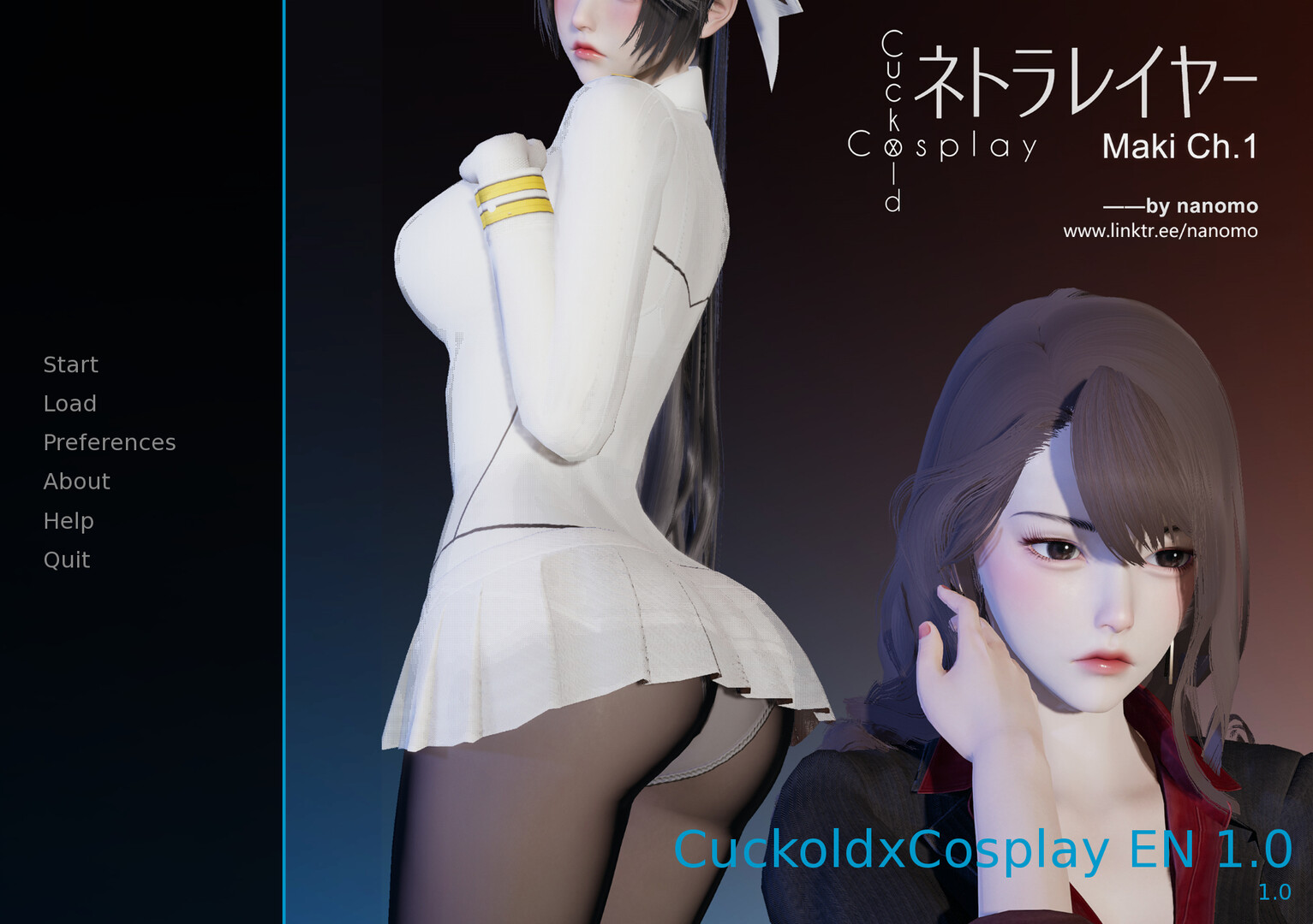 CuckoldxCosplay 绝色扮演 ネトラレイヤー 真绮篇1 screenshot 1