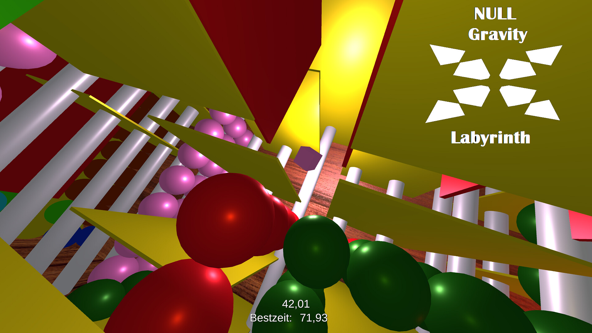 Null Gravity Labyrinth screenshot 5