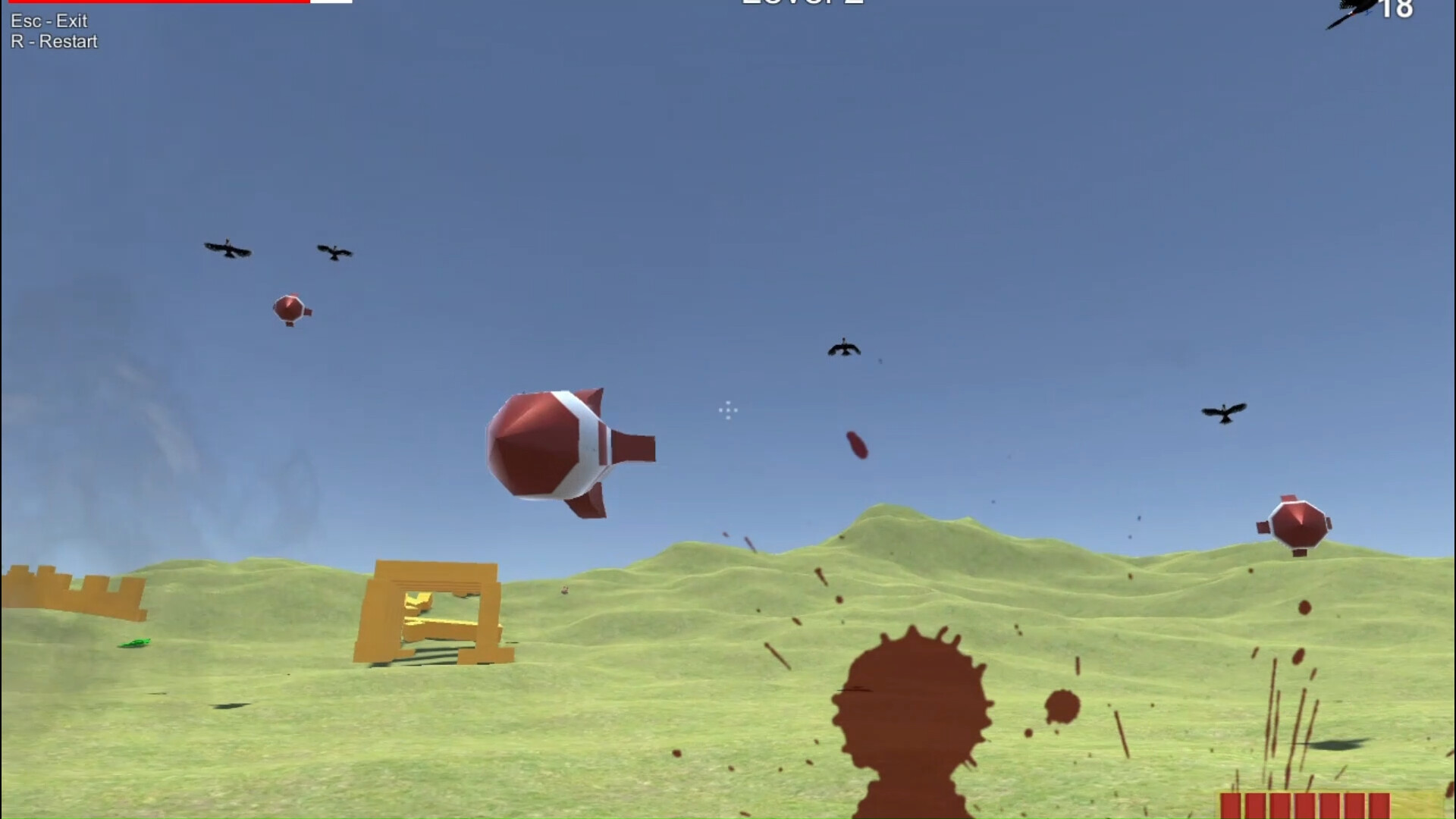 Toucan Rampage: Sandstorm Shooter screenshot 2