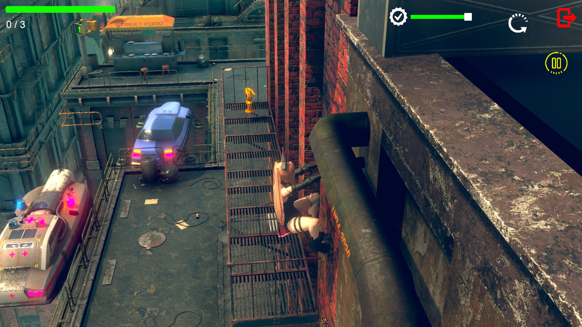 Climb Challenge - Find Items Cyberpunk screenshot 2