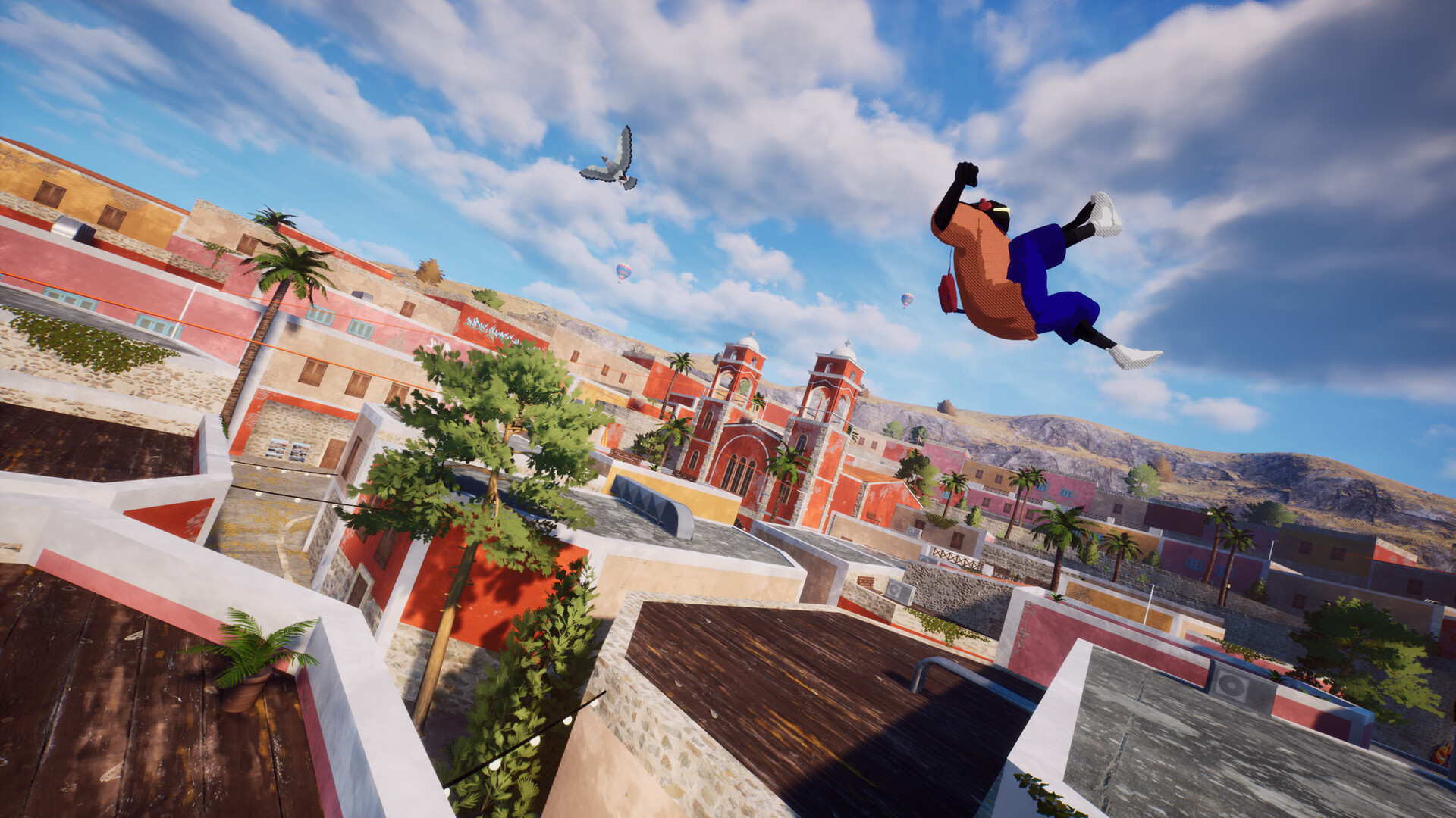 Rooftops & Alleys: The Parkour Game screenshot 1