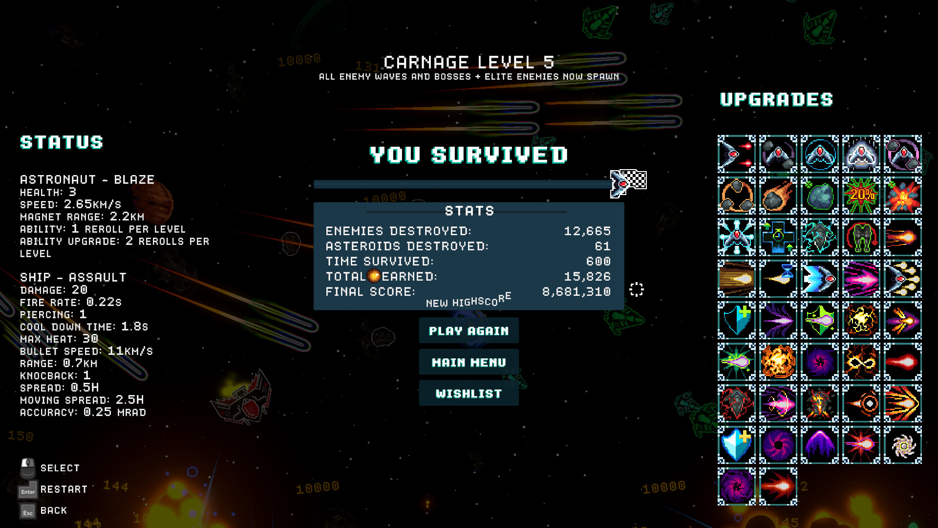 Cosmic Carnage: Prologue screenshot 4